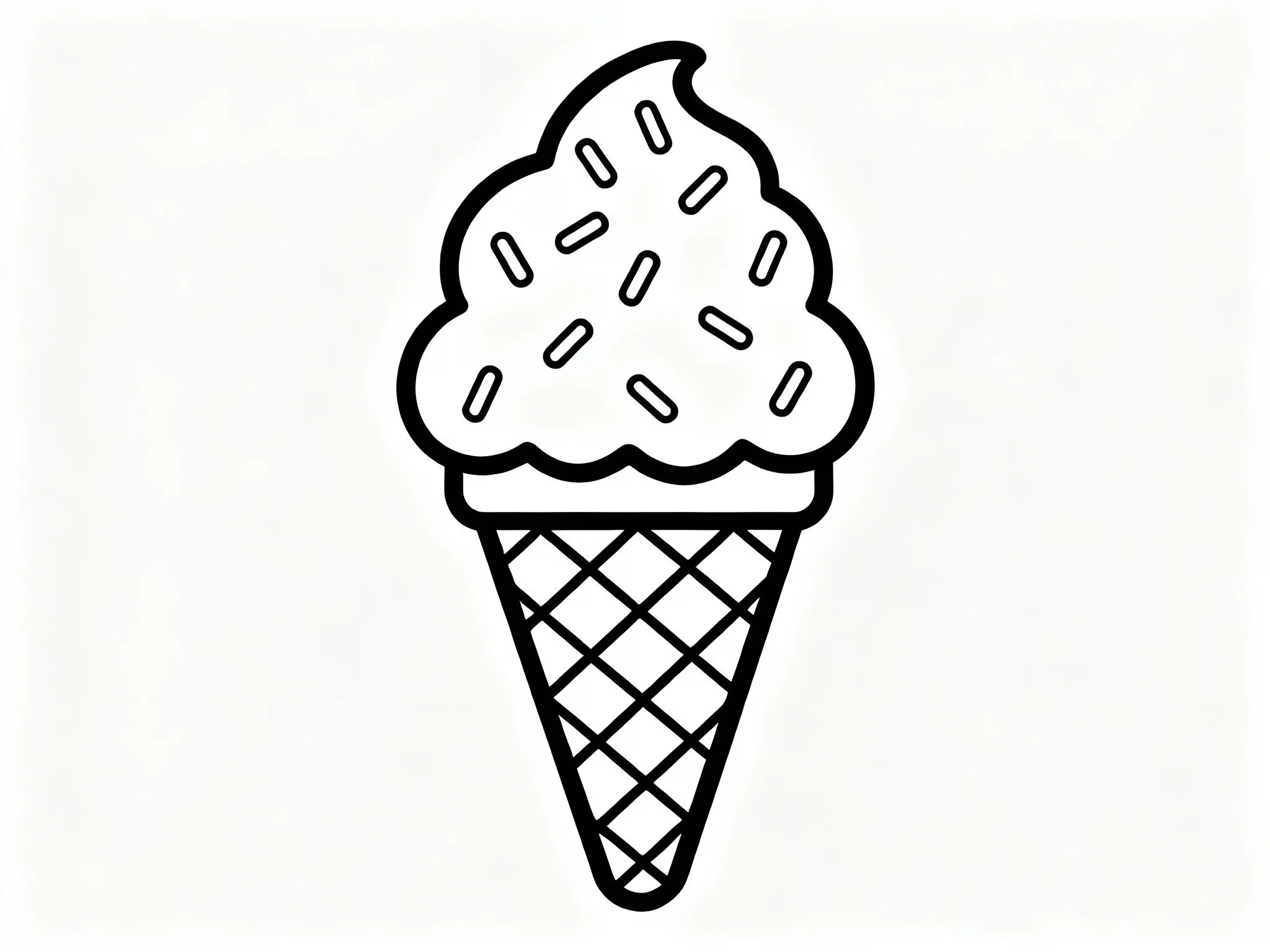 Ice Cream with Sprinkles