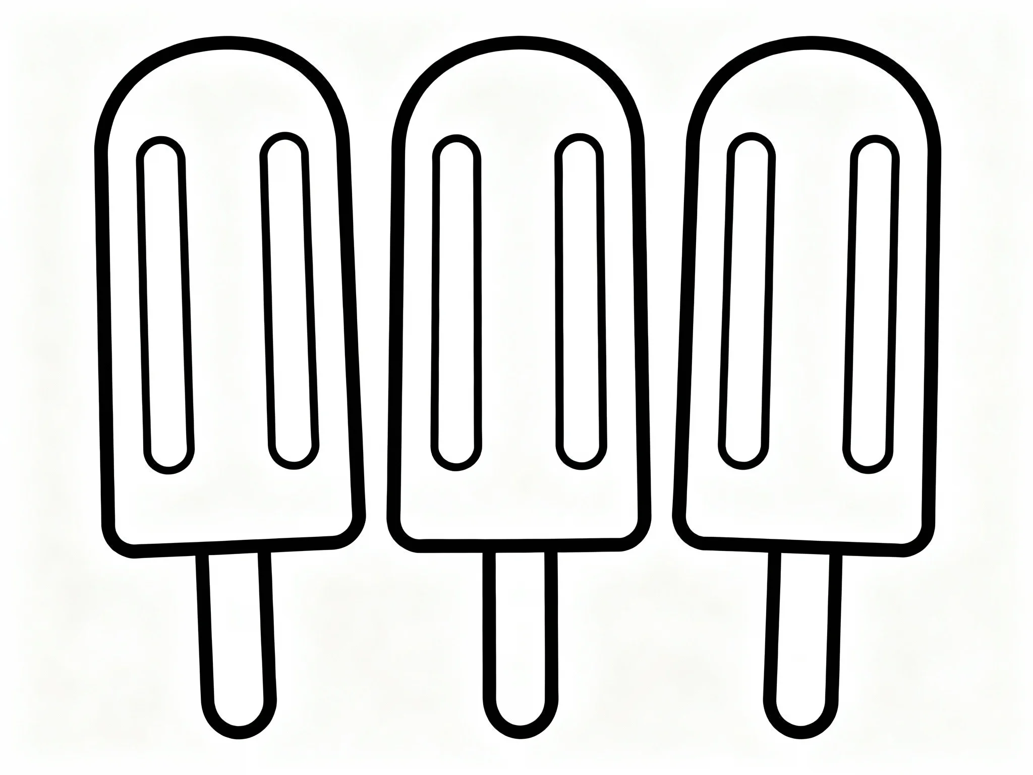 Three Popsicles in a Row