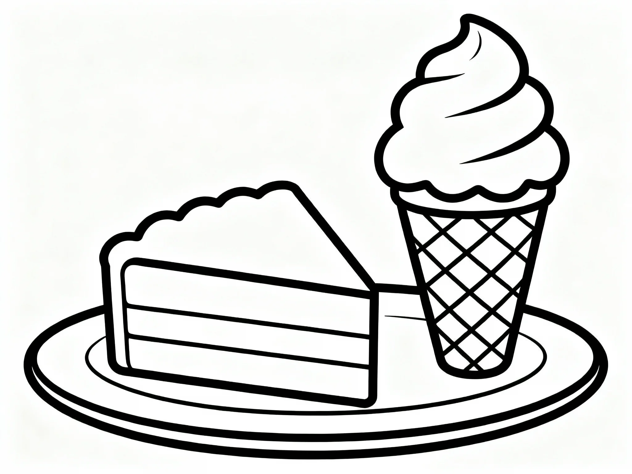 Ice Cream and Cake