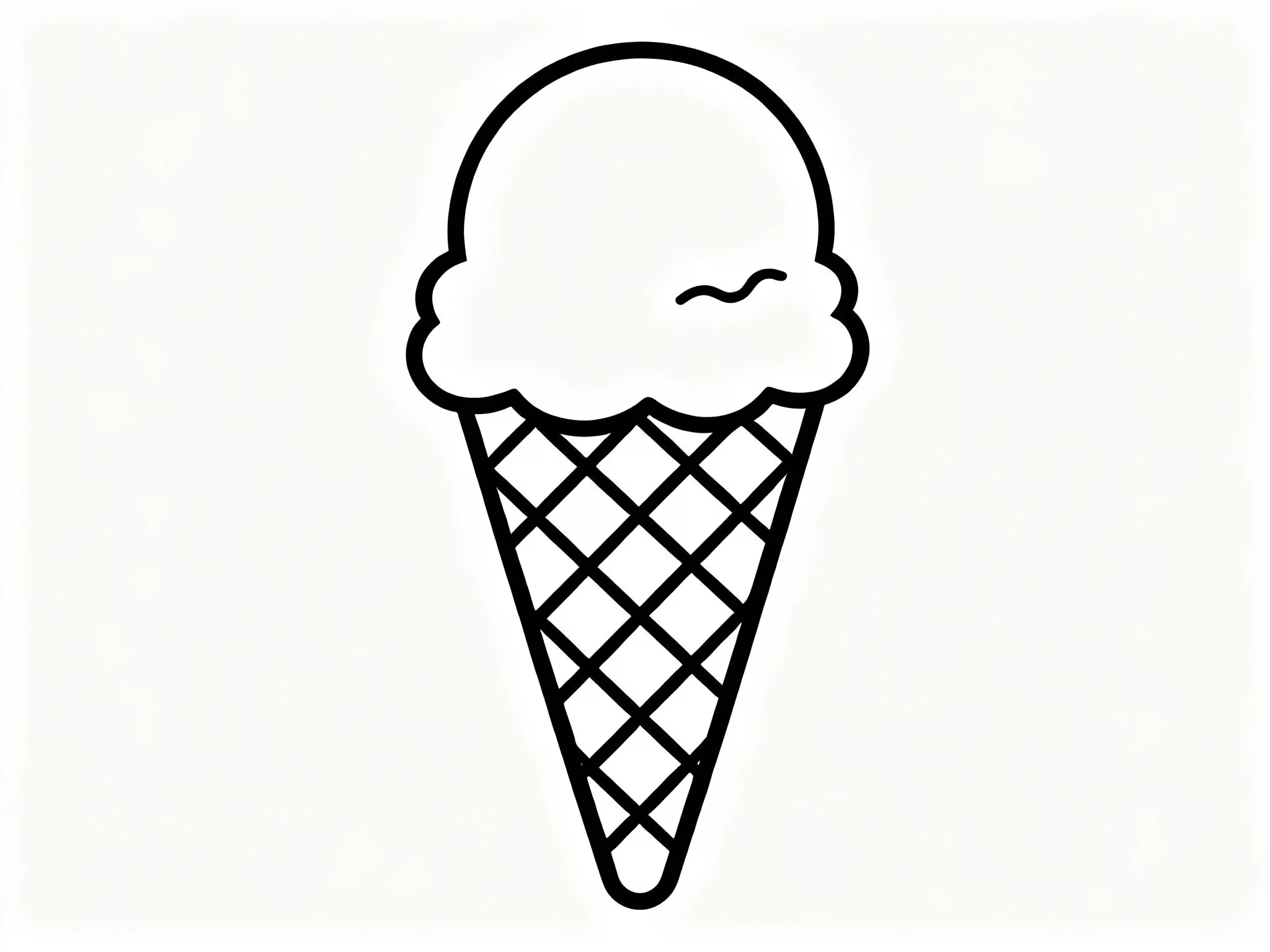Waffle Cone Detail