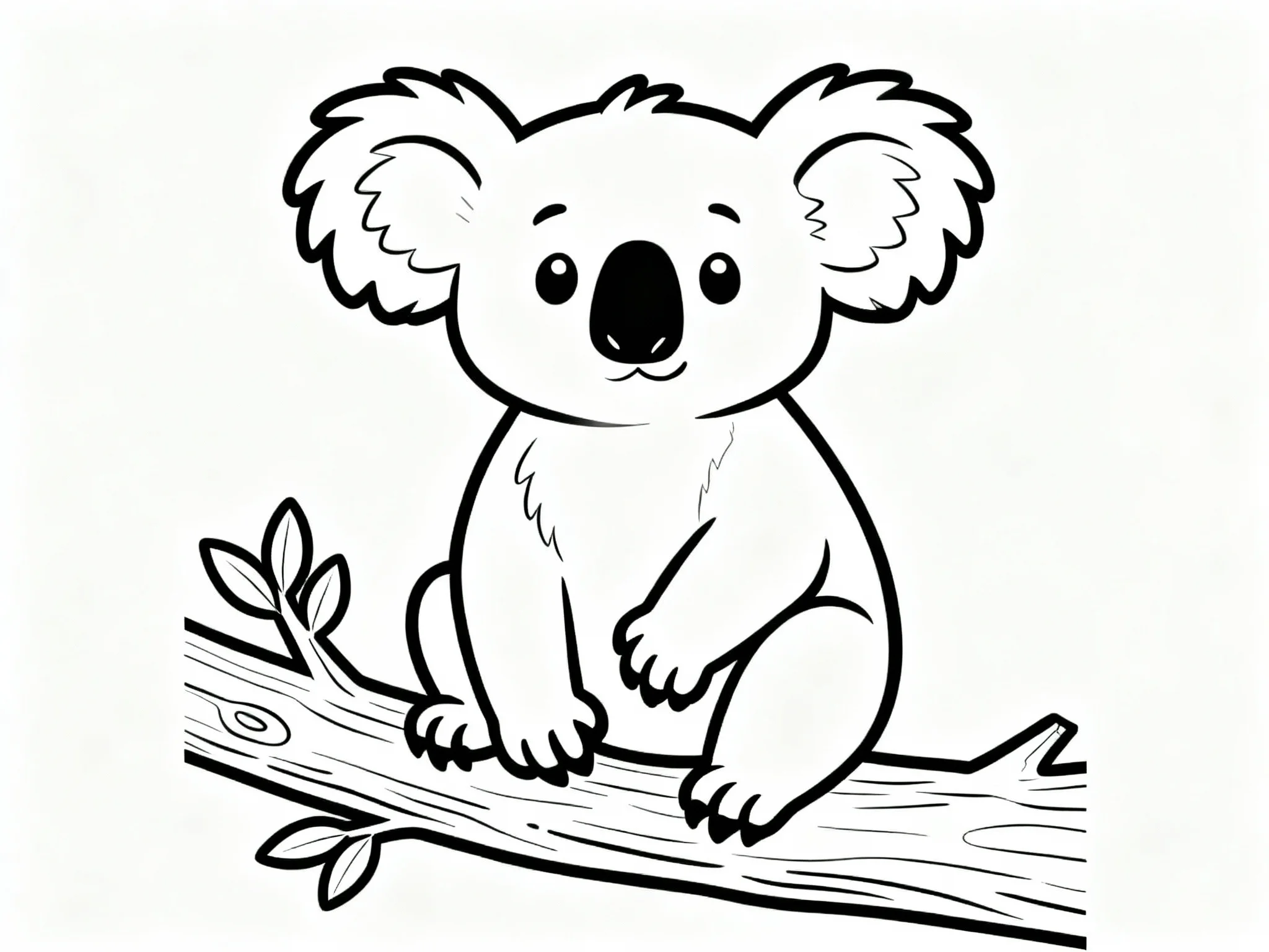 Koala Sitting Pretty