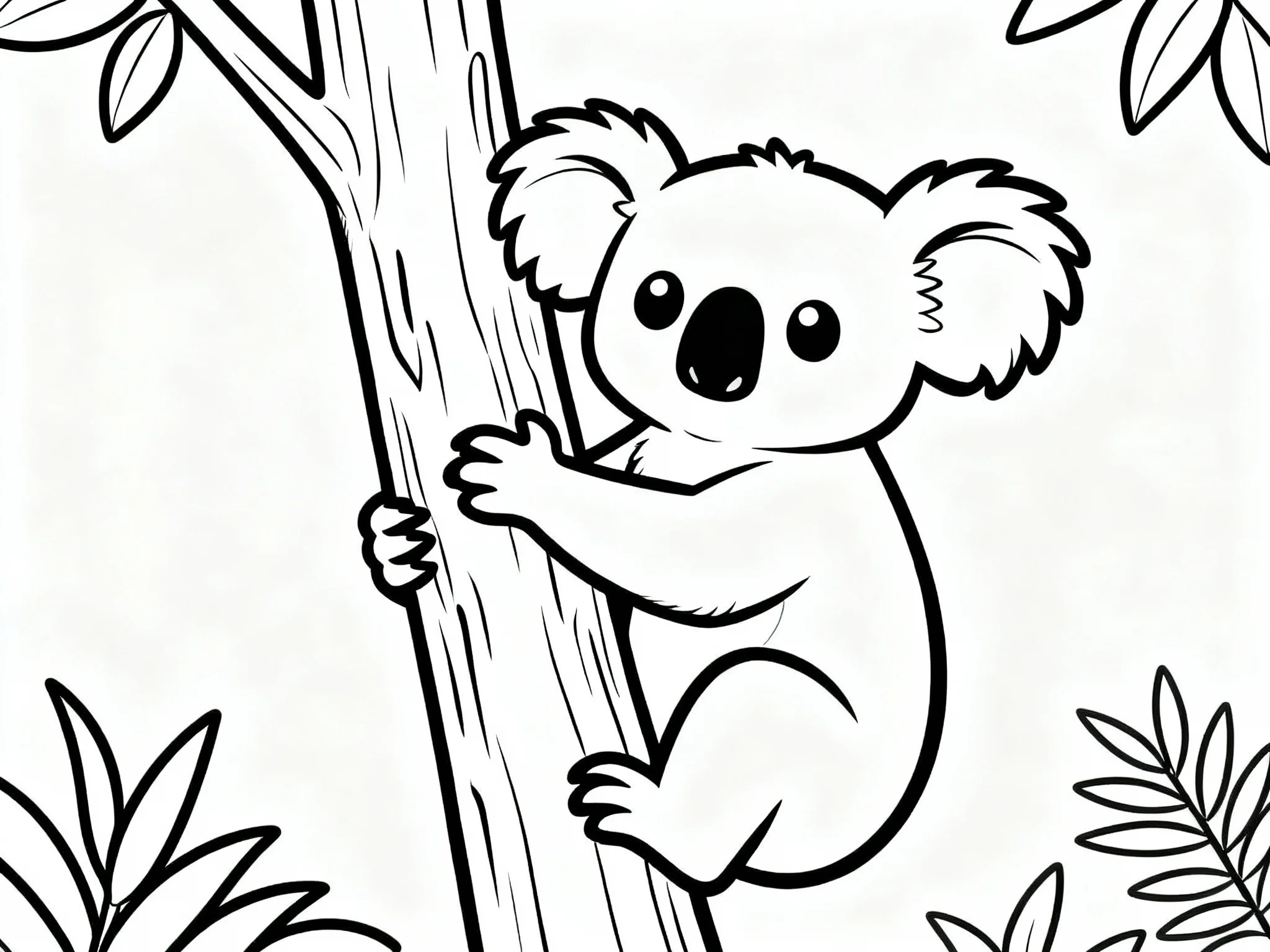 Koala in a Tree