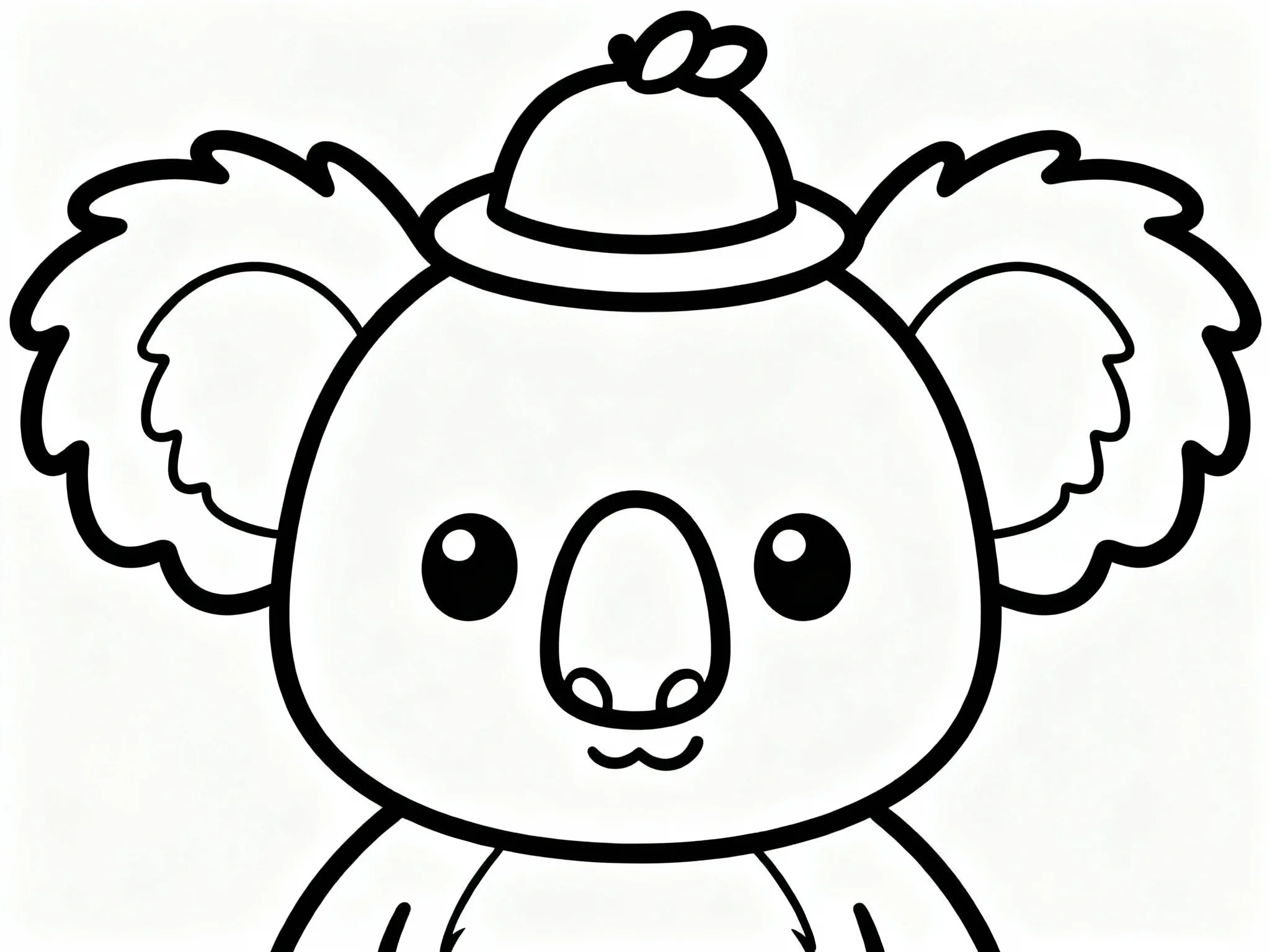 Koala with Hat