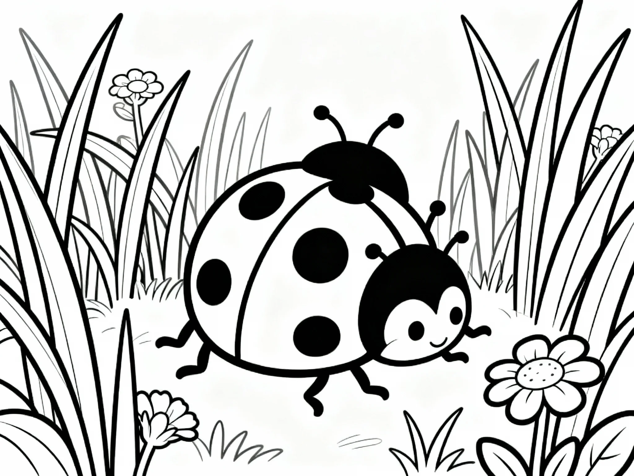 37 Charming Ladybug Coloring Pages (Free Download) preview