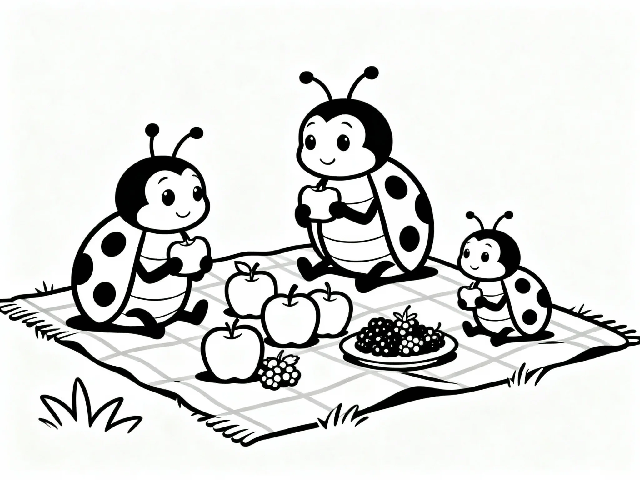 Ladybug Family Picnic