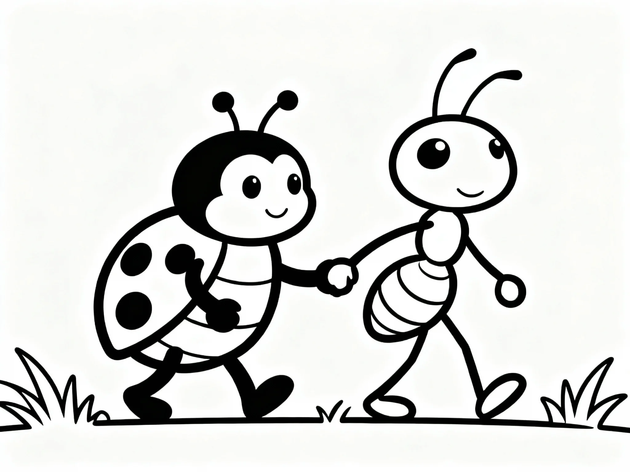 Ladybug and Ant Friends