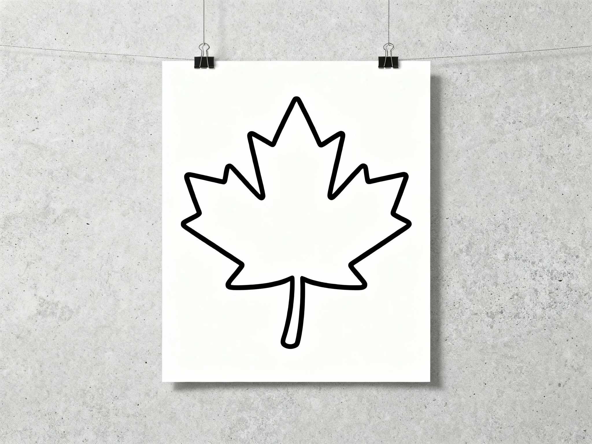 Single Maple Leaf