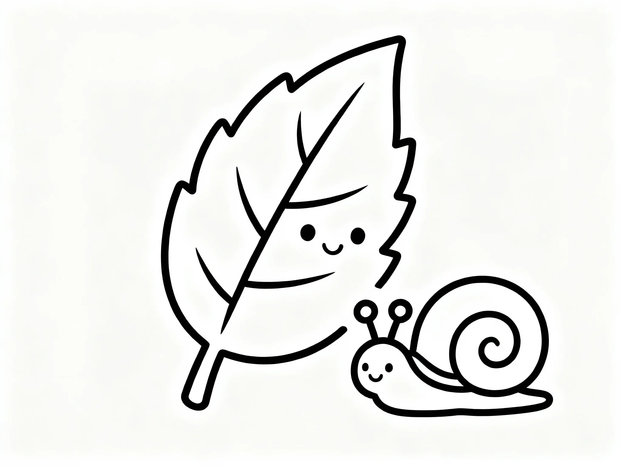 Leaf and Snail