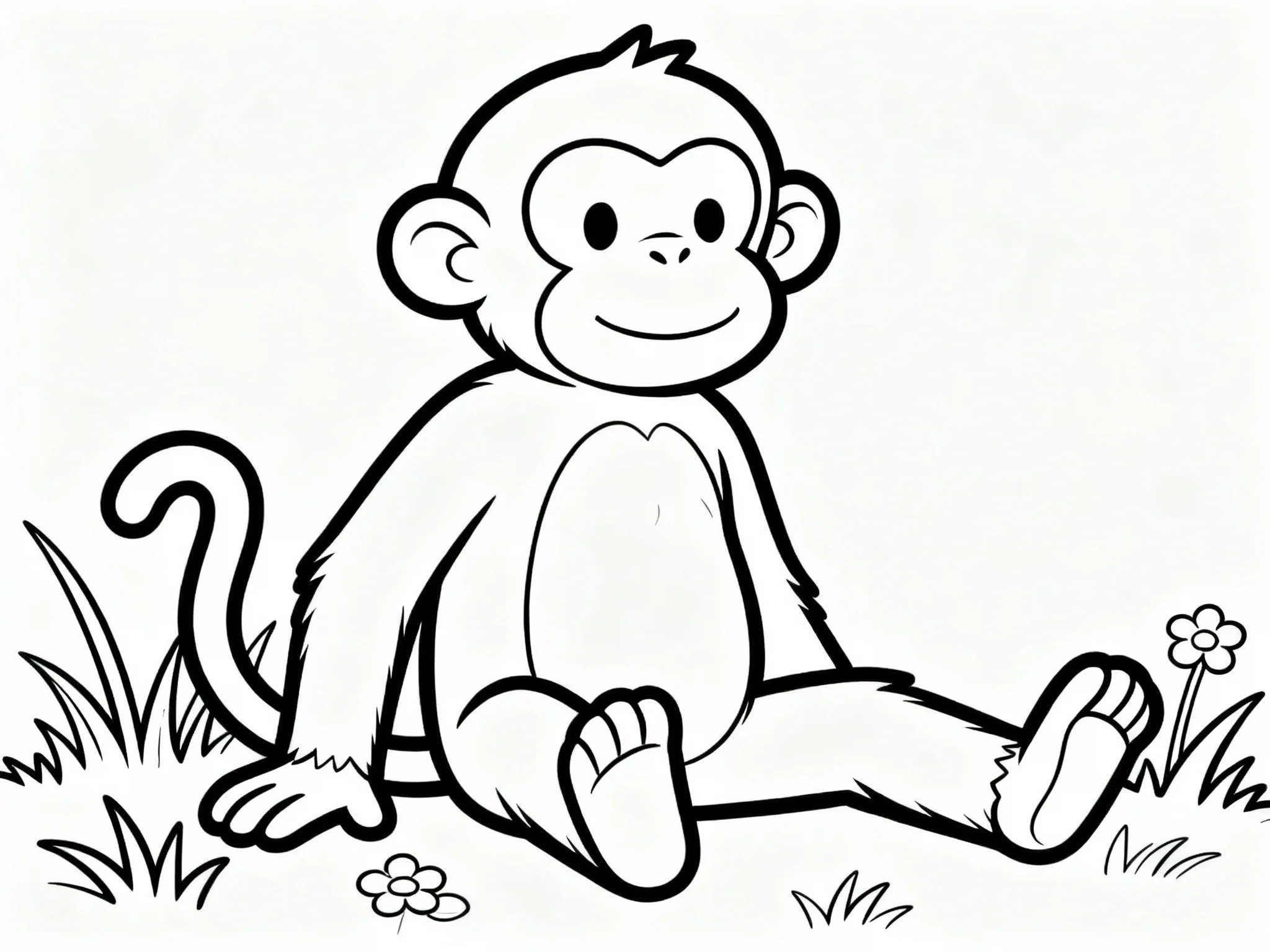 Monkey on the Ground