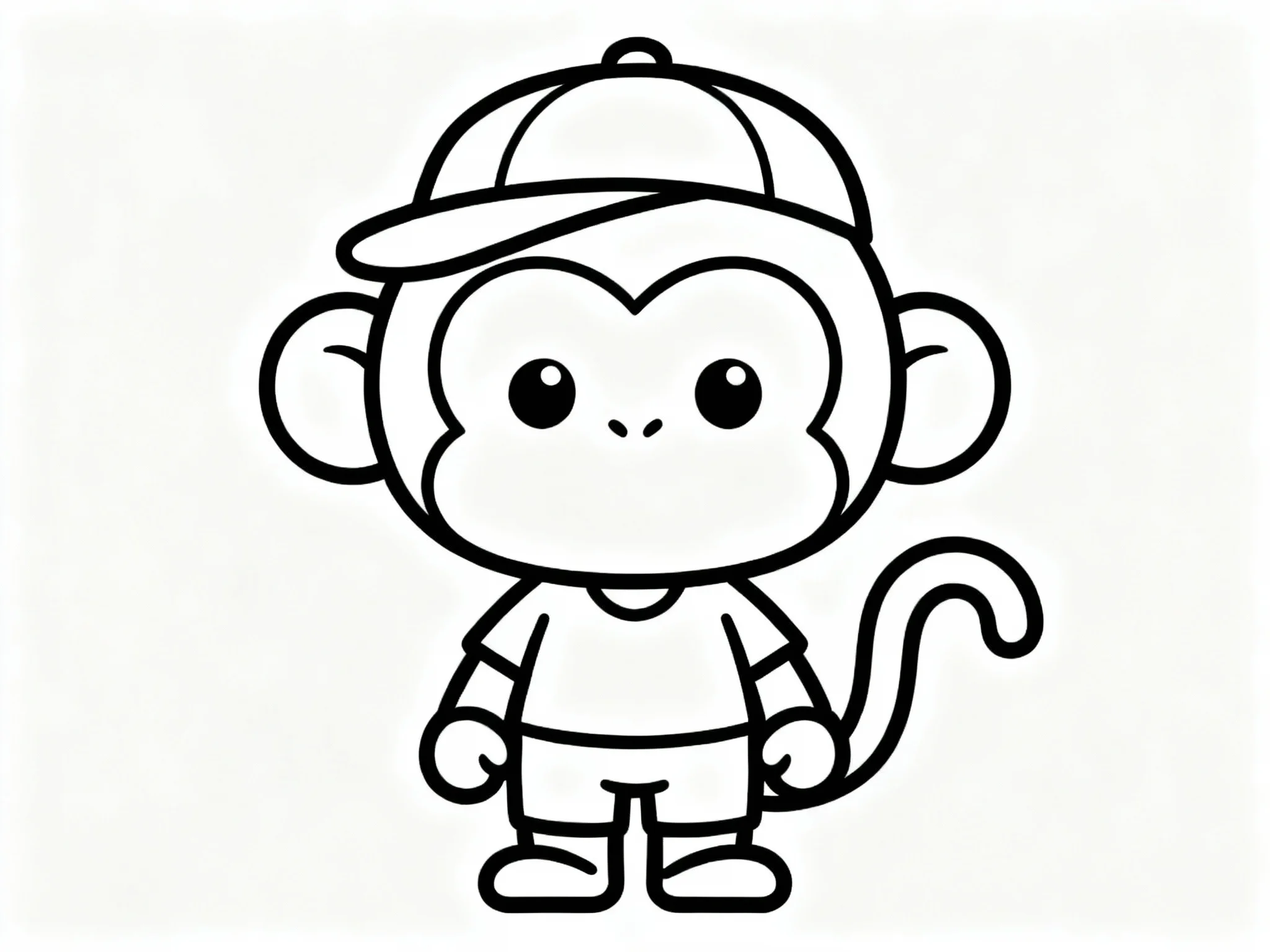 Monkey with Hat