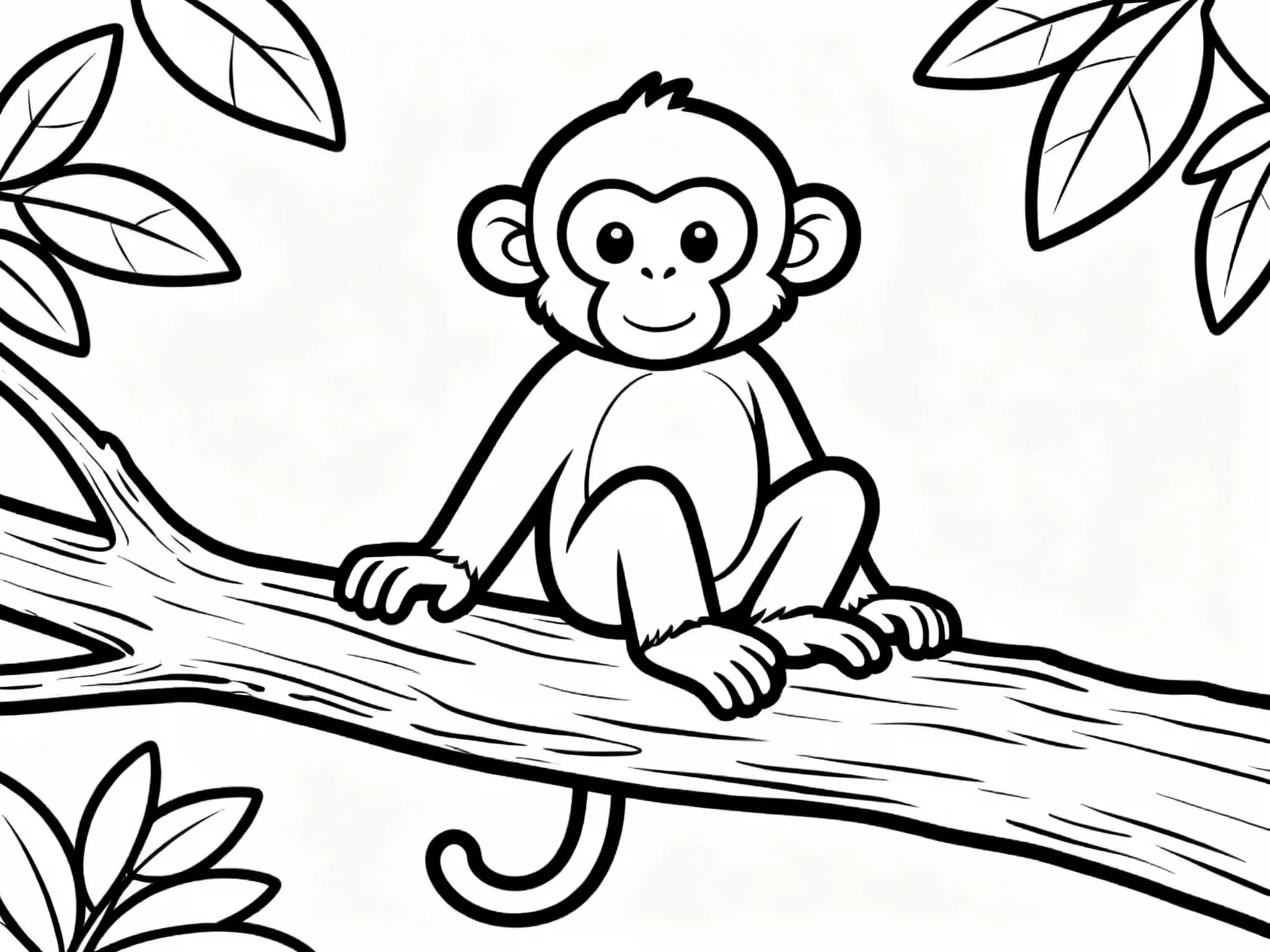 Monkey on Branch