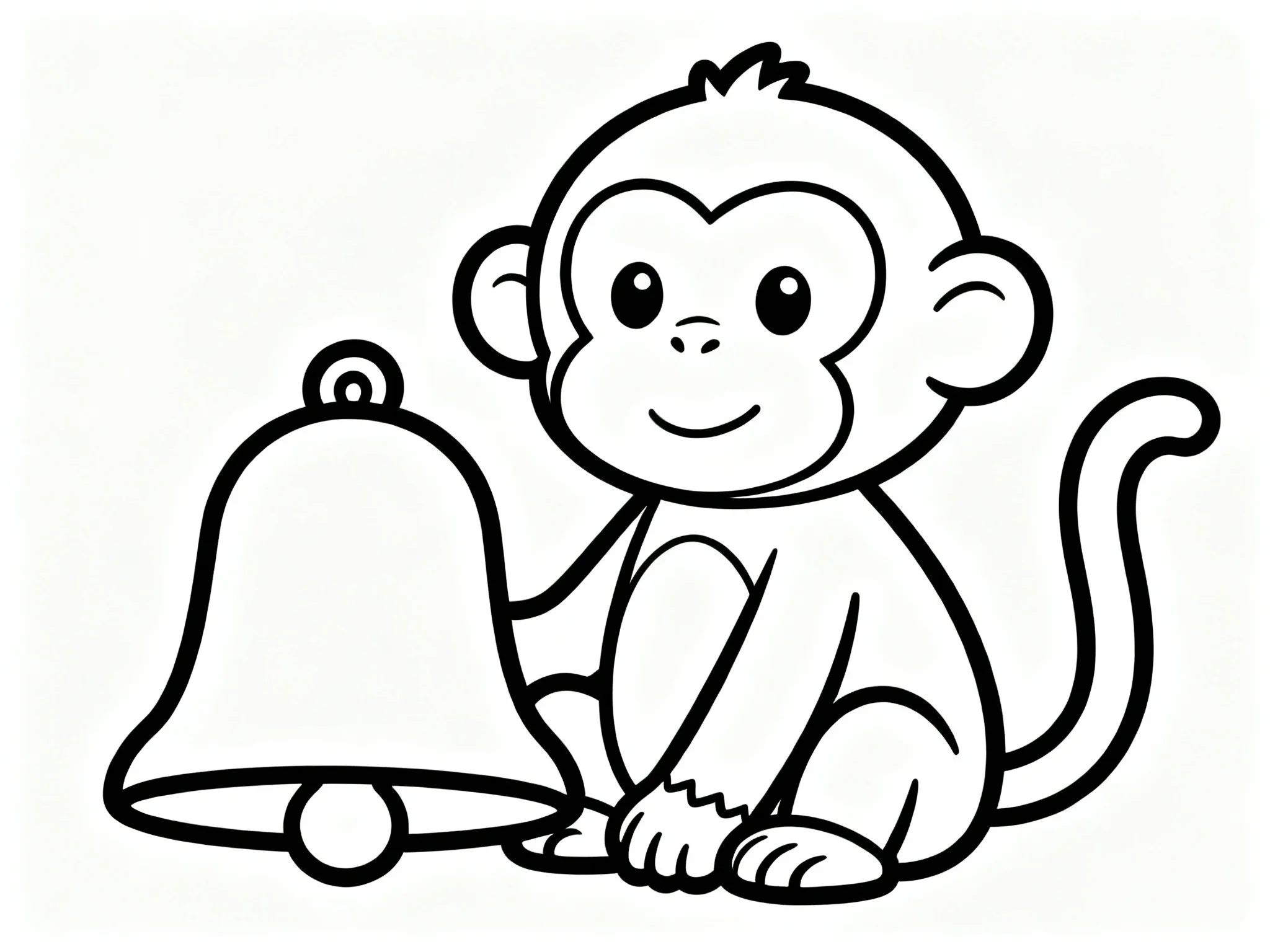Monkey with Bell