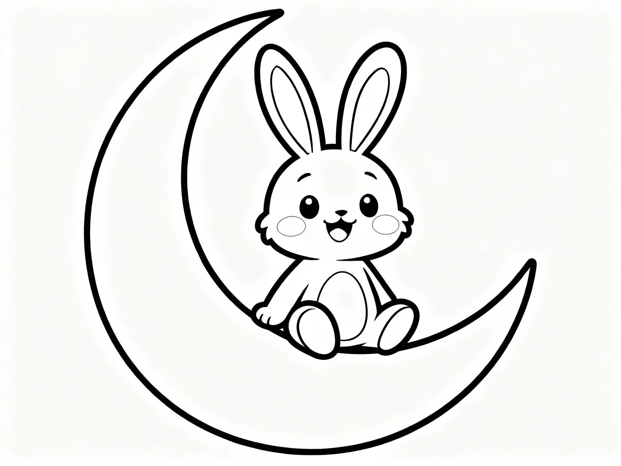 Bunny in the Moon