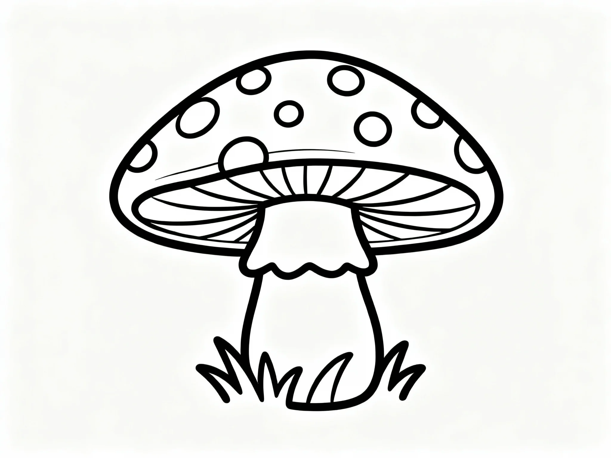 Patterned Toadstool
