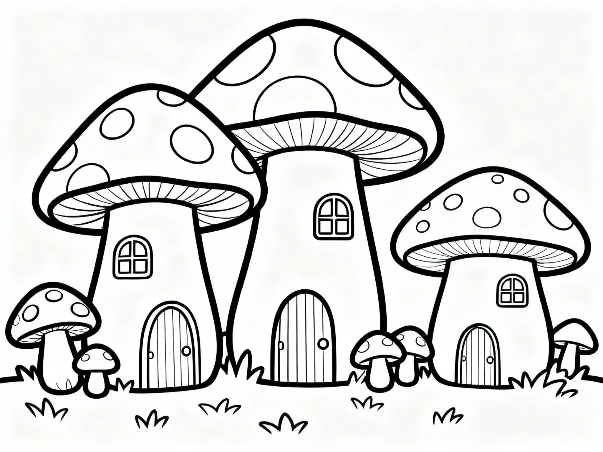 Tiny Mushroom Village