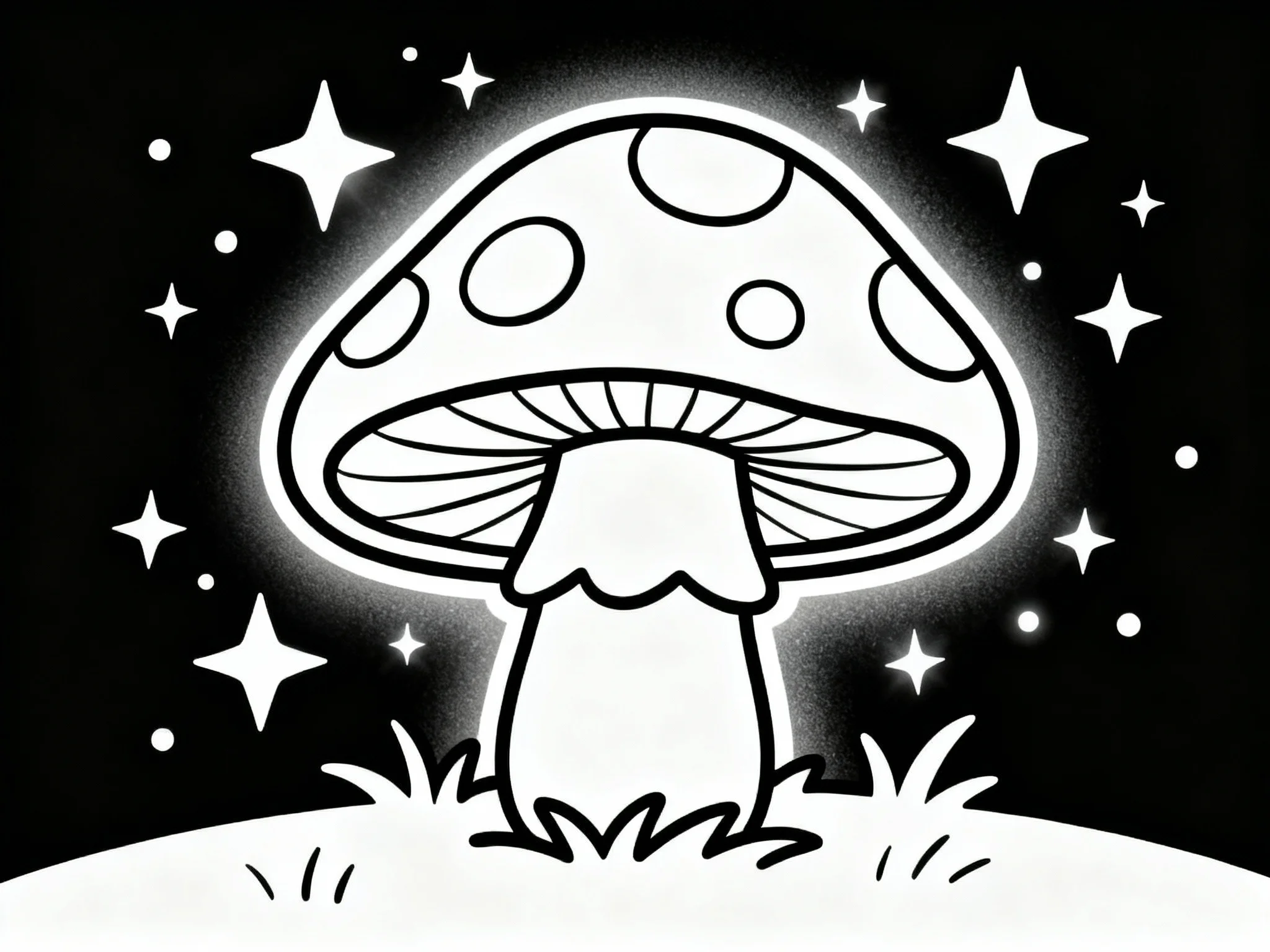 Glowing Mushroom