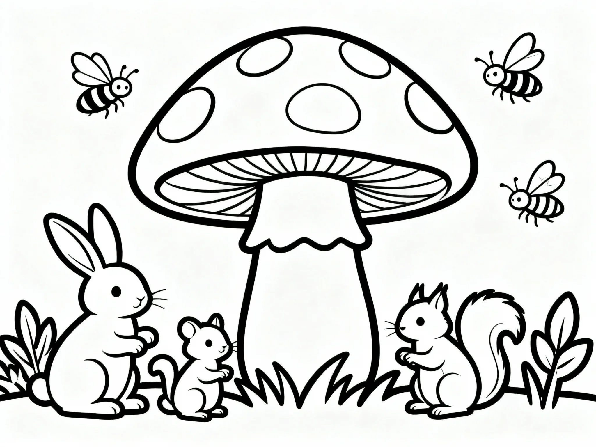 Forest Friends Mushroom