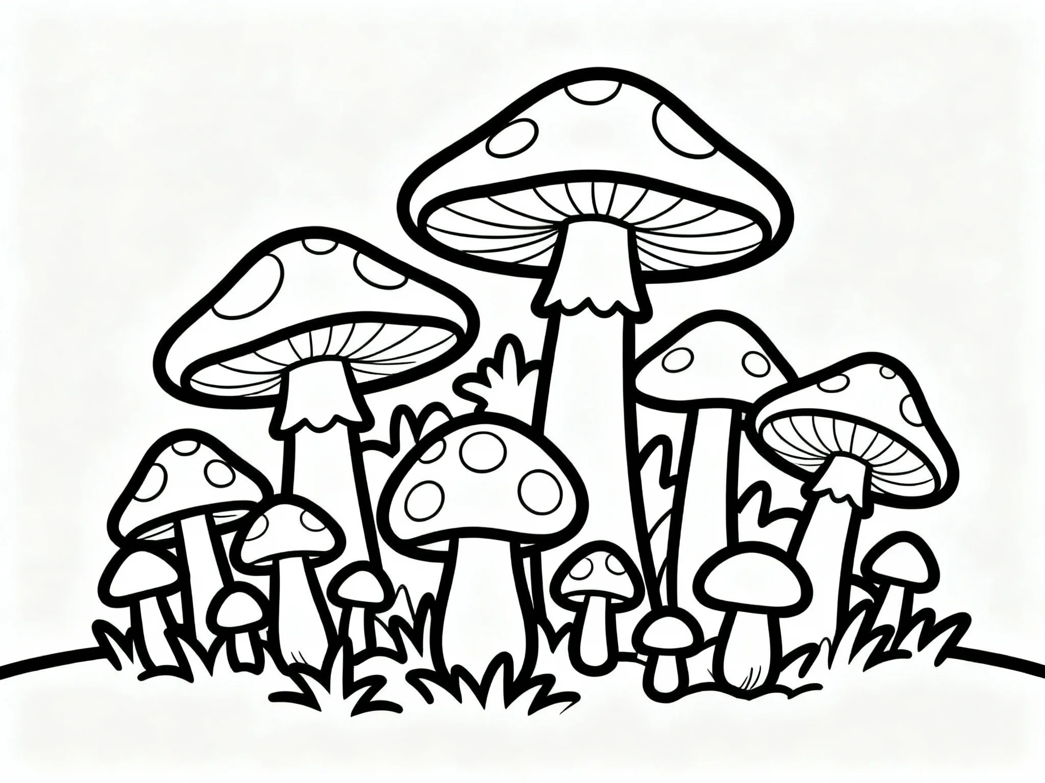 Tiny Mushroom Forest