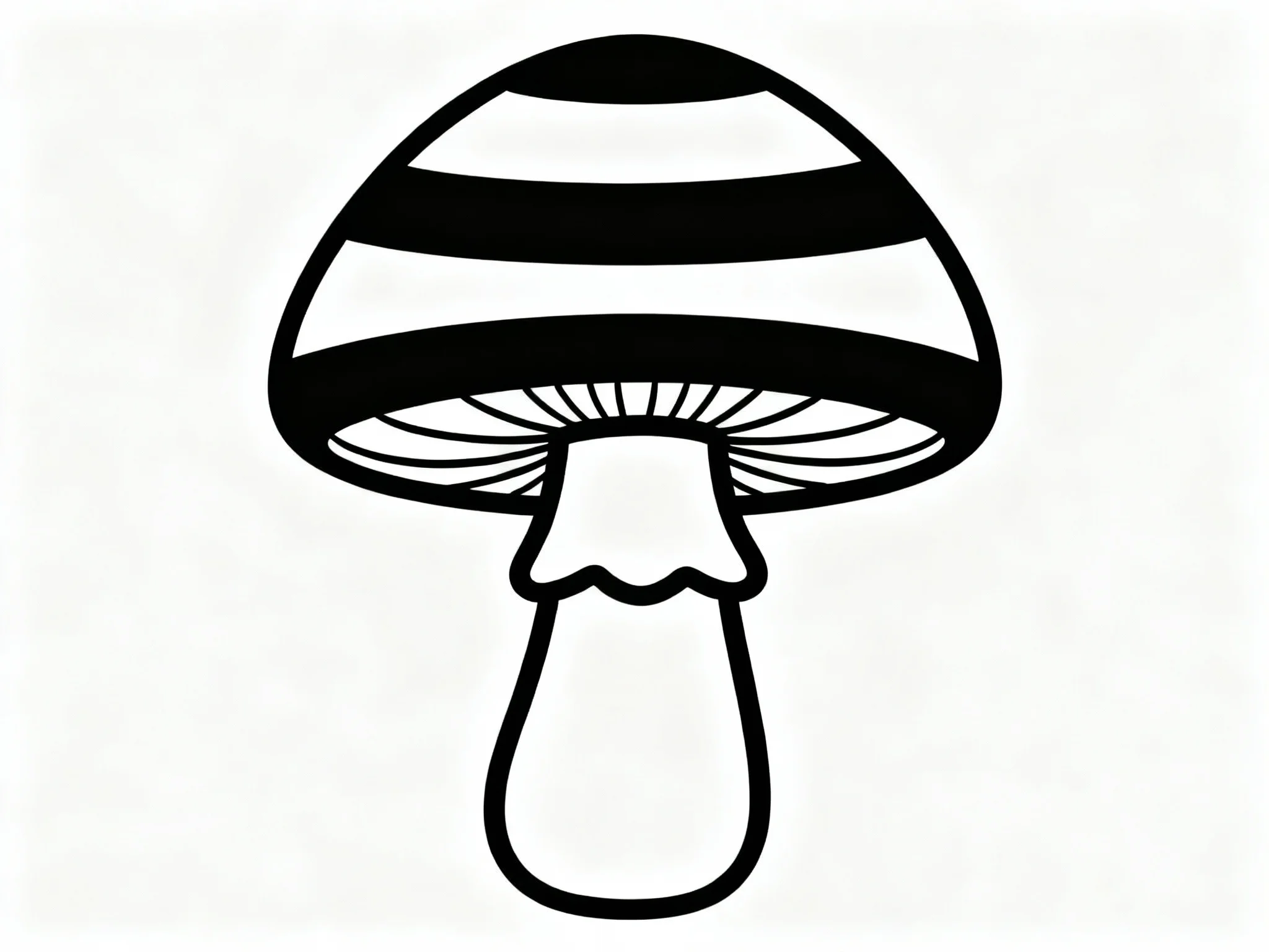 Striped Mushroom