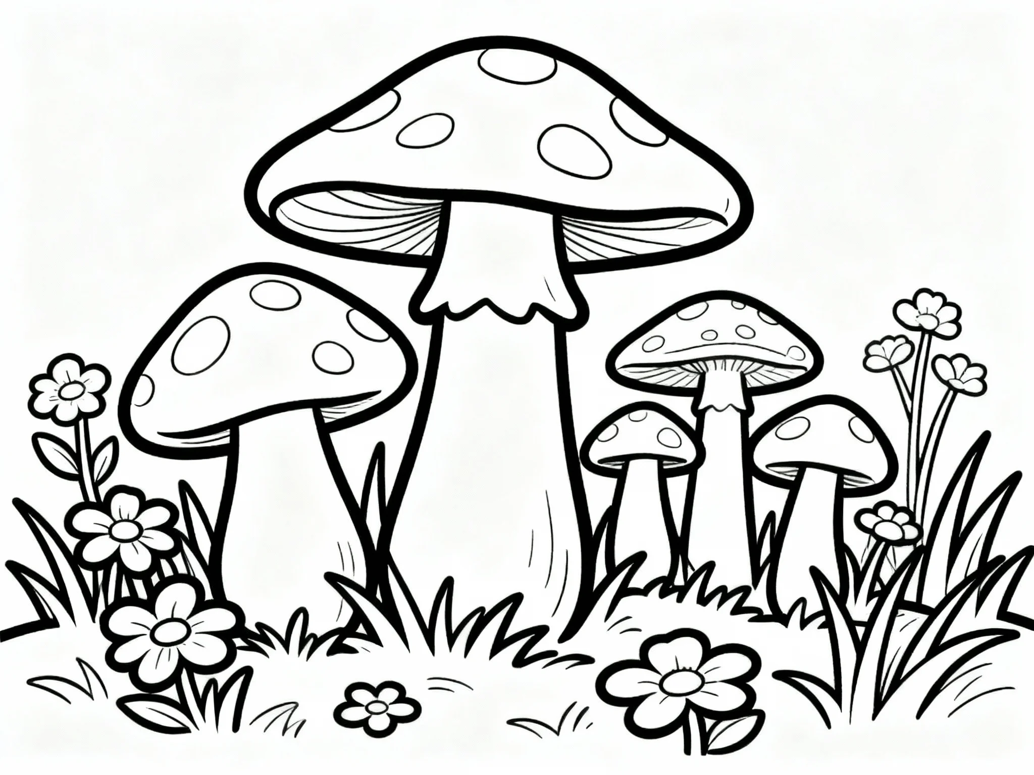 Forest Floor Mushrooms