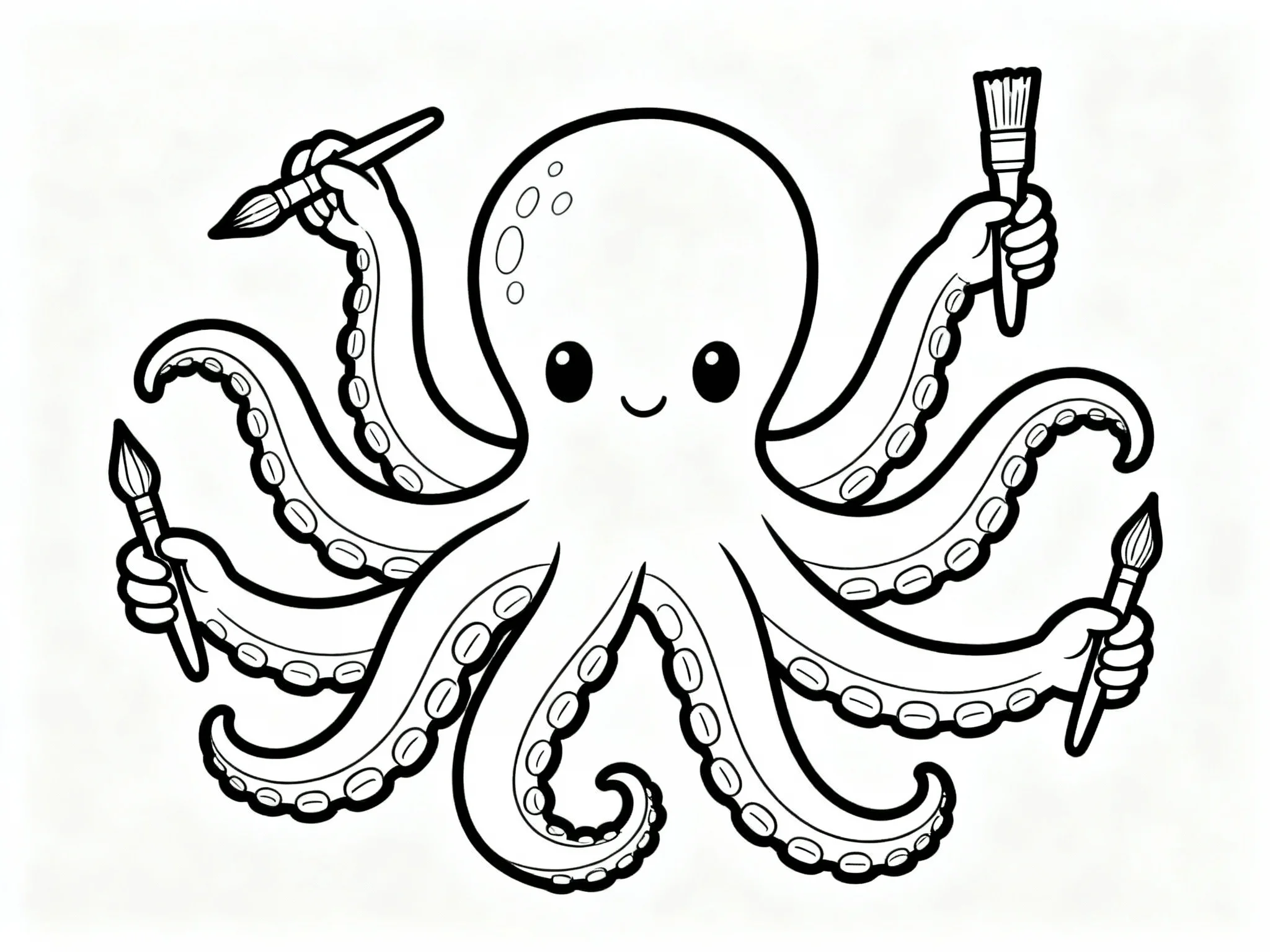 Octopus Painting Art