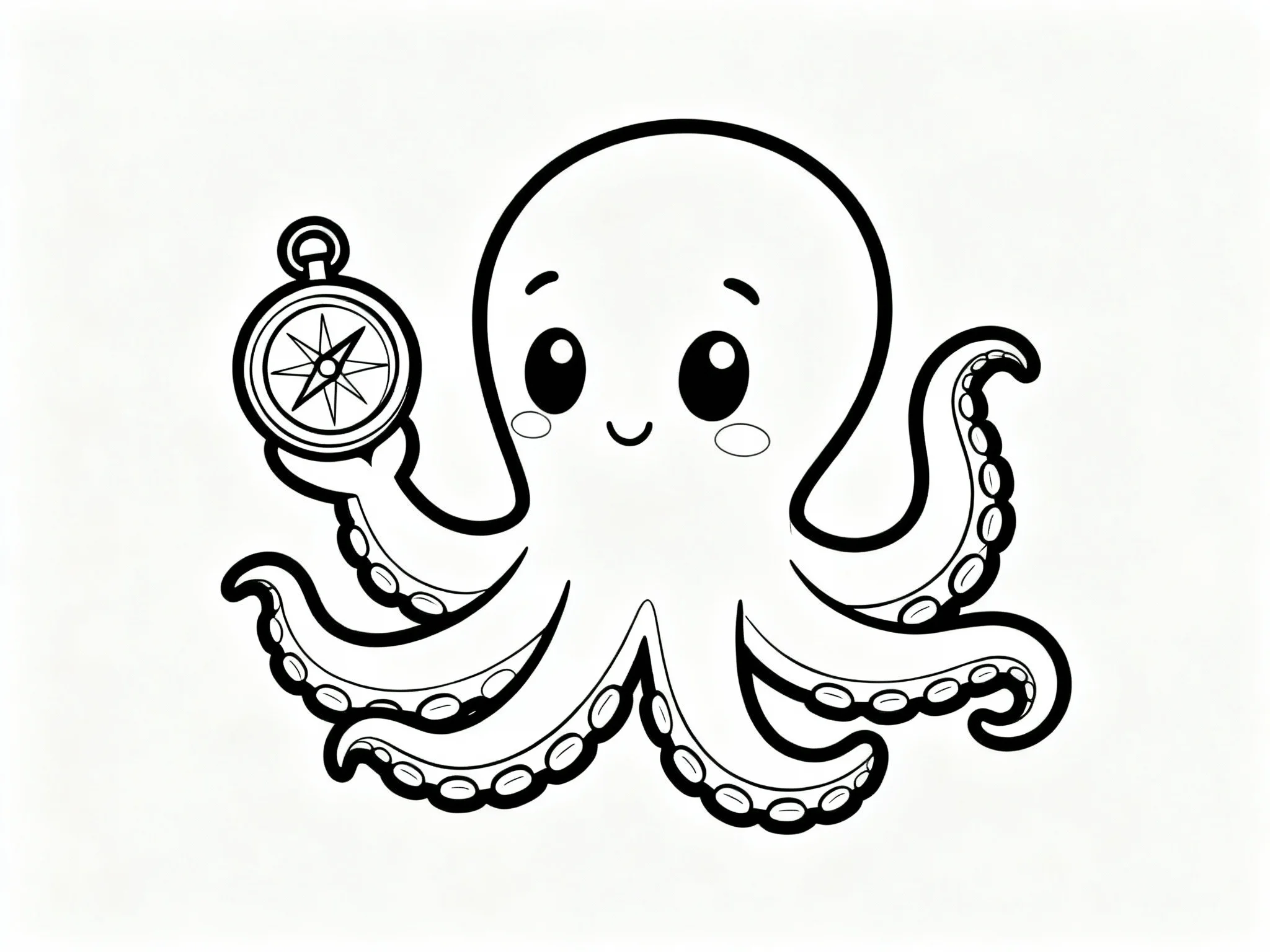 Octopus with Compass