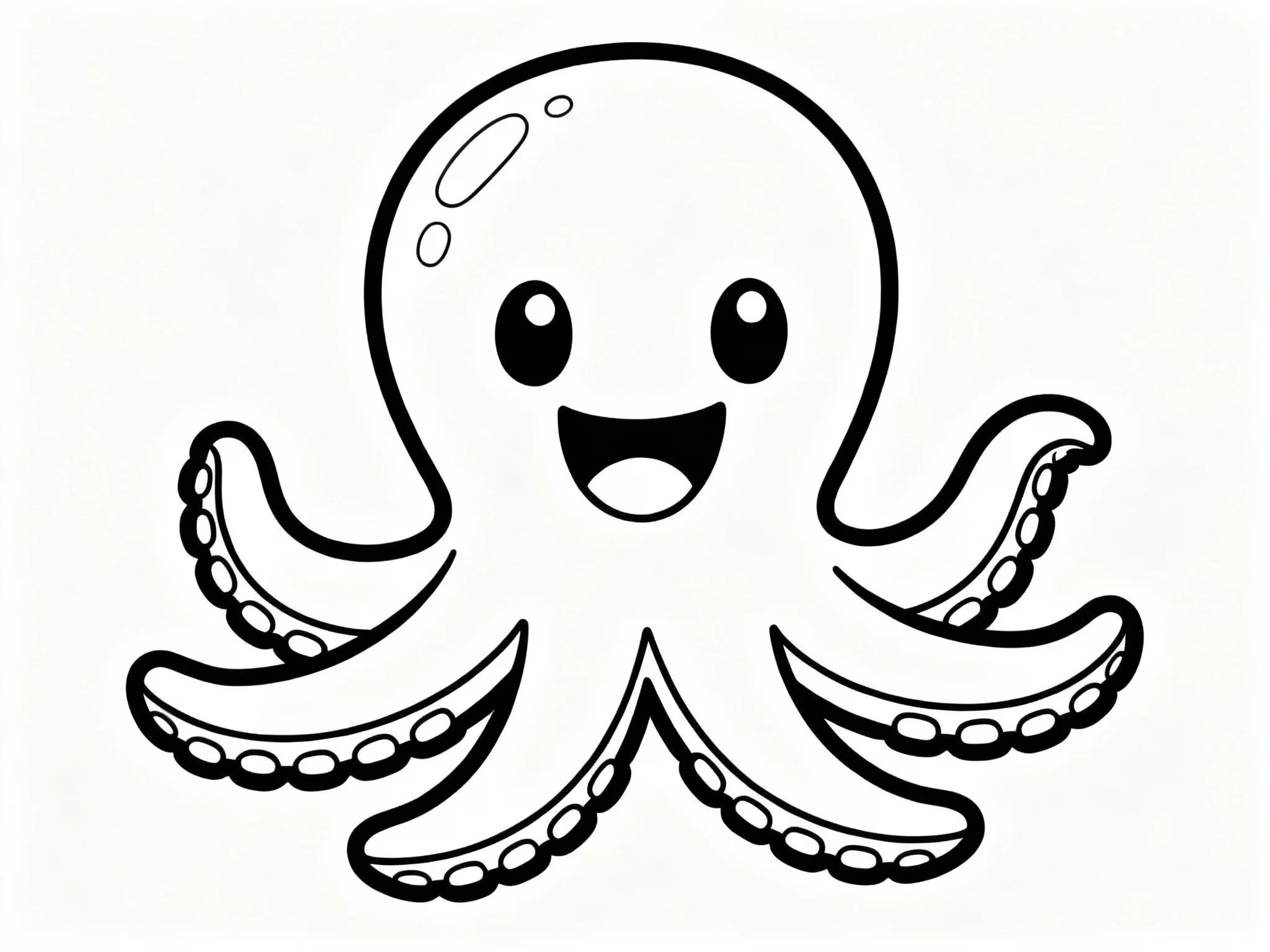 Octopus with Smile