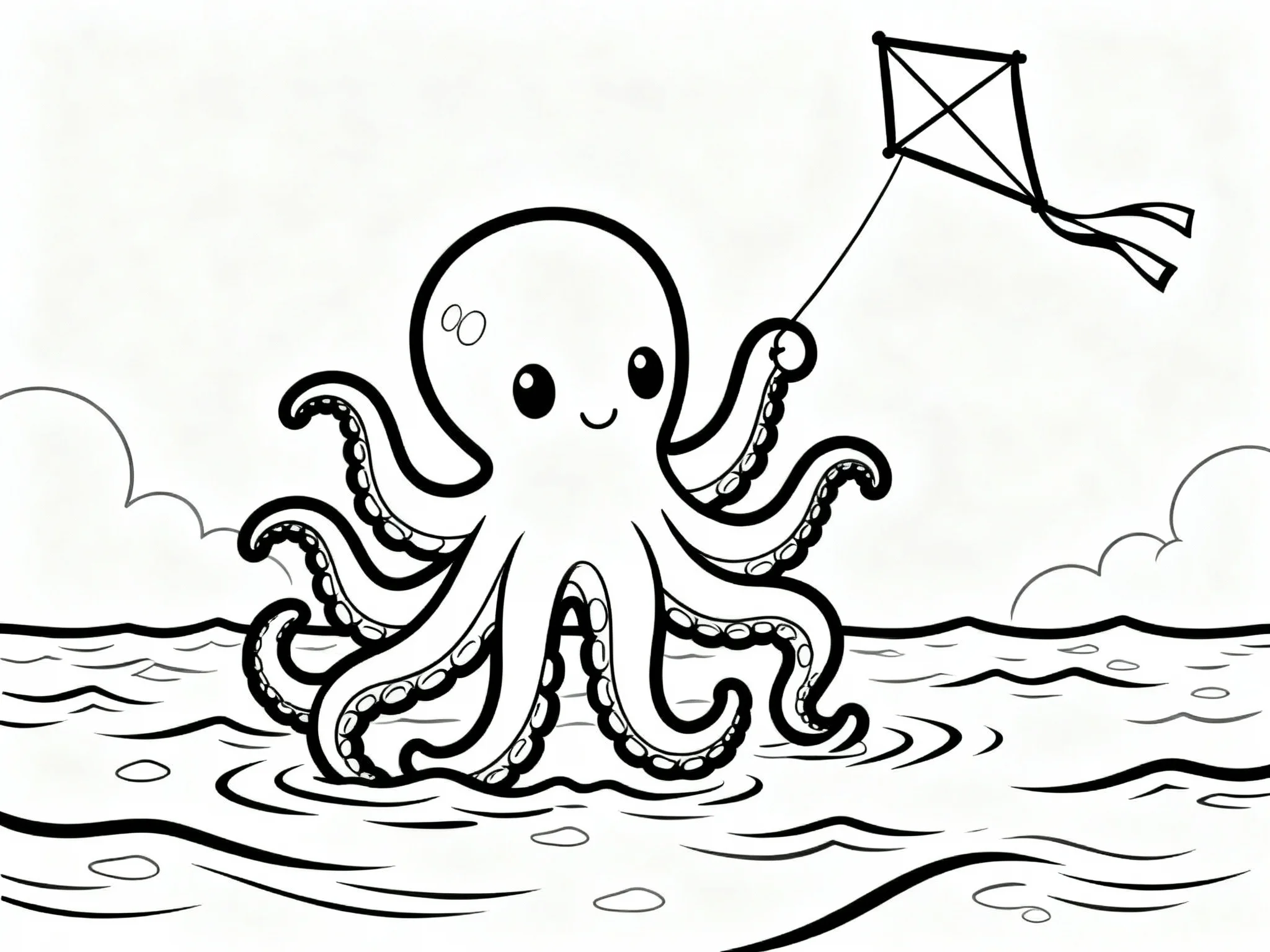 Octopus Flying Kite