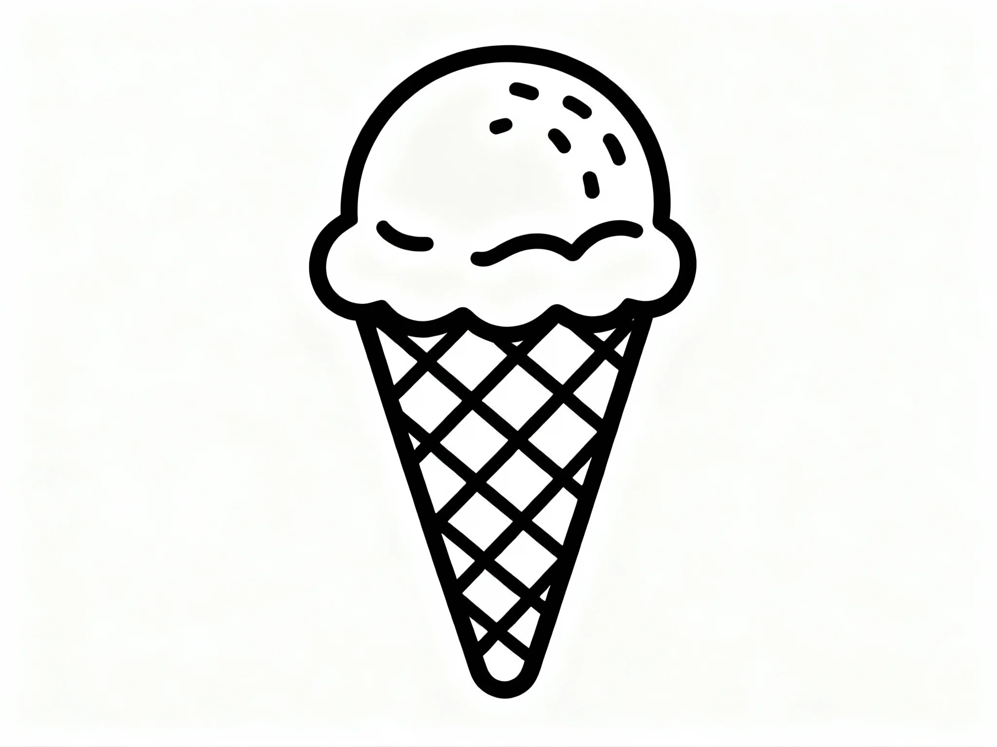 Ice Cream Cone Ornament