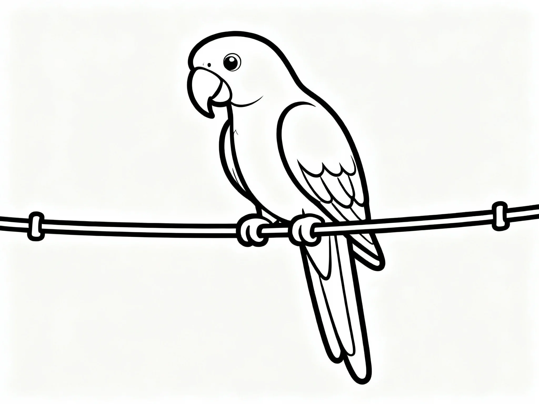 Parrot on a Wire
