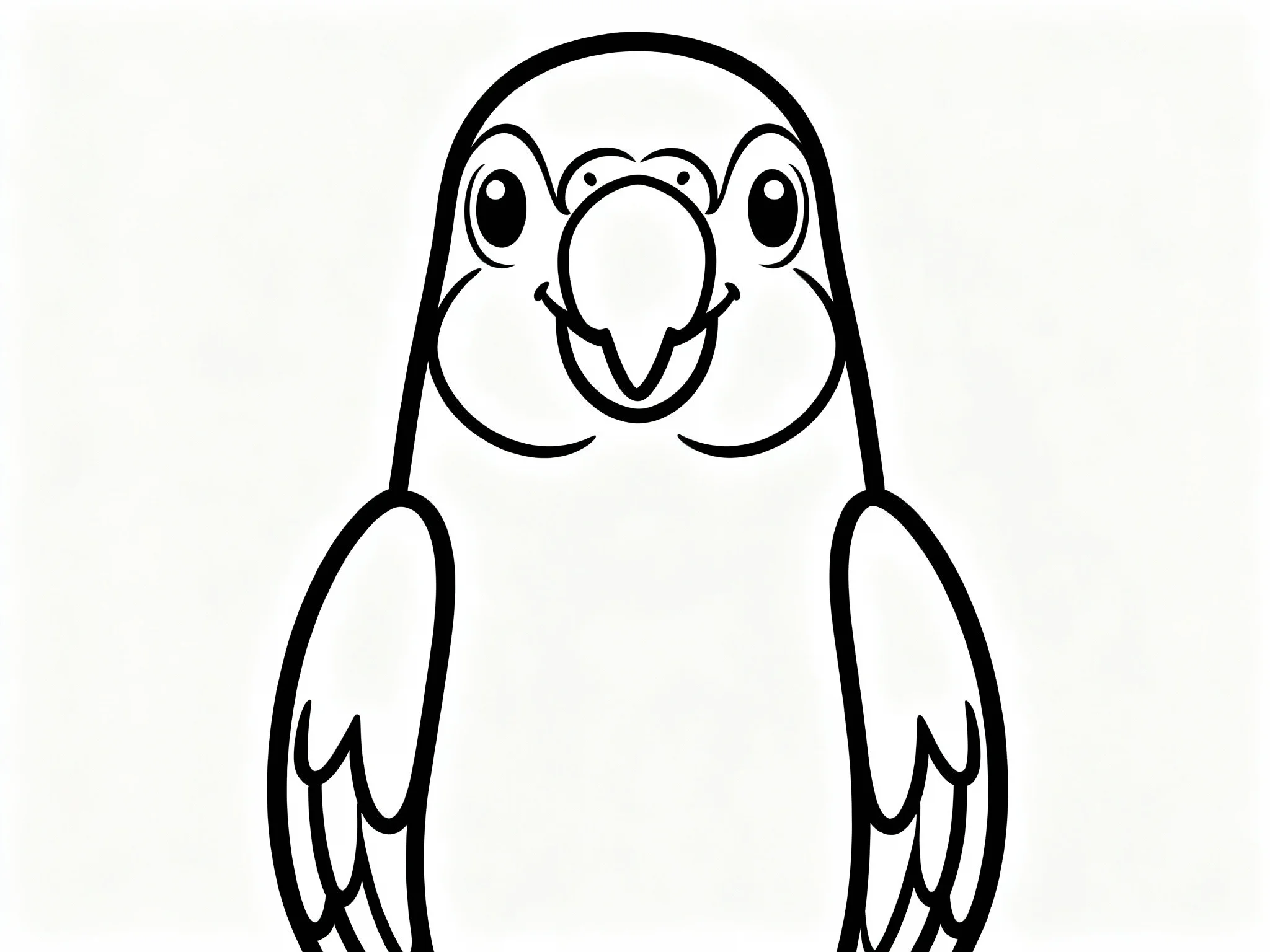 Parrot Self-Portrait