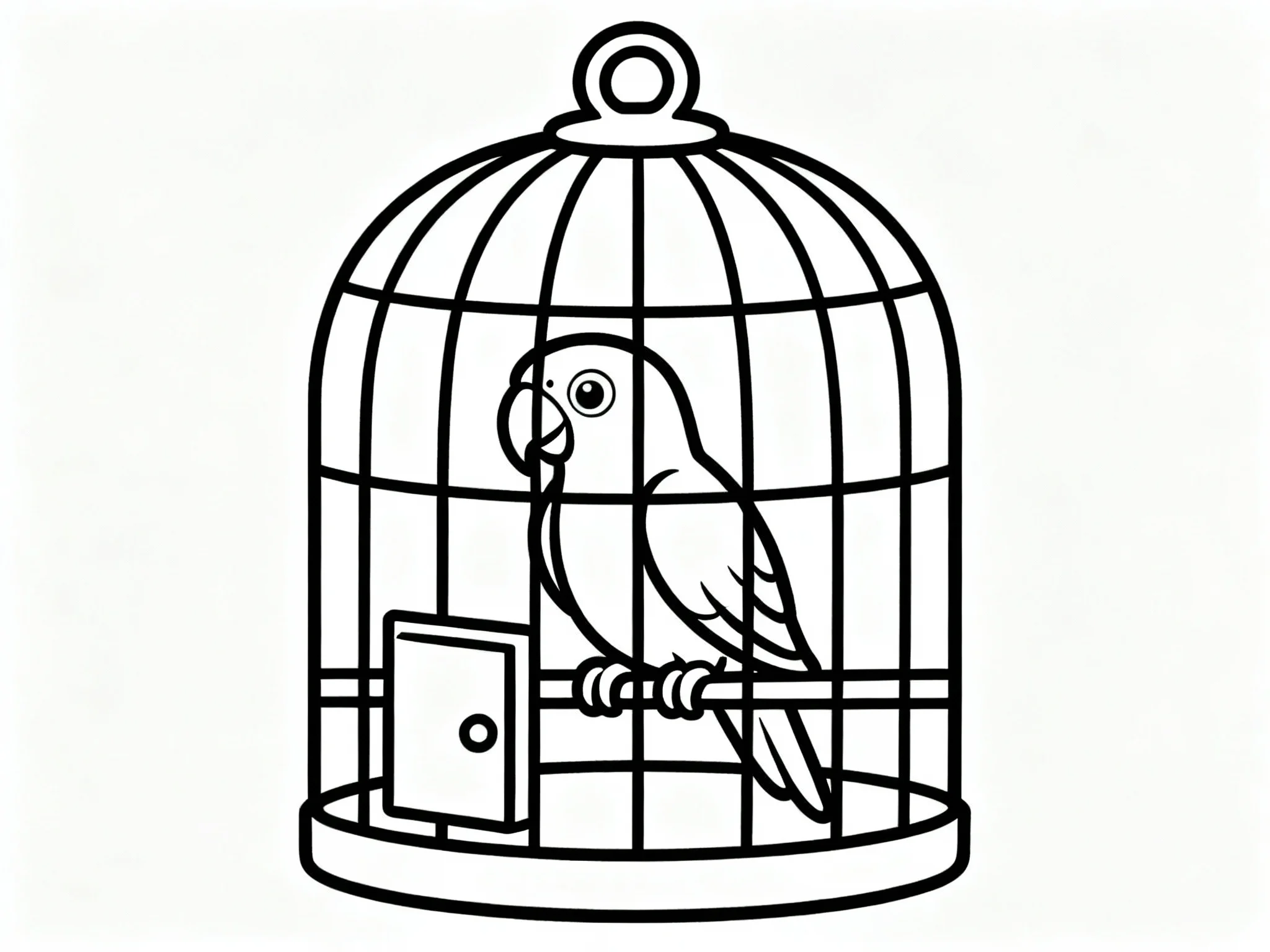 Parrot in a Birdcage