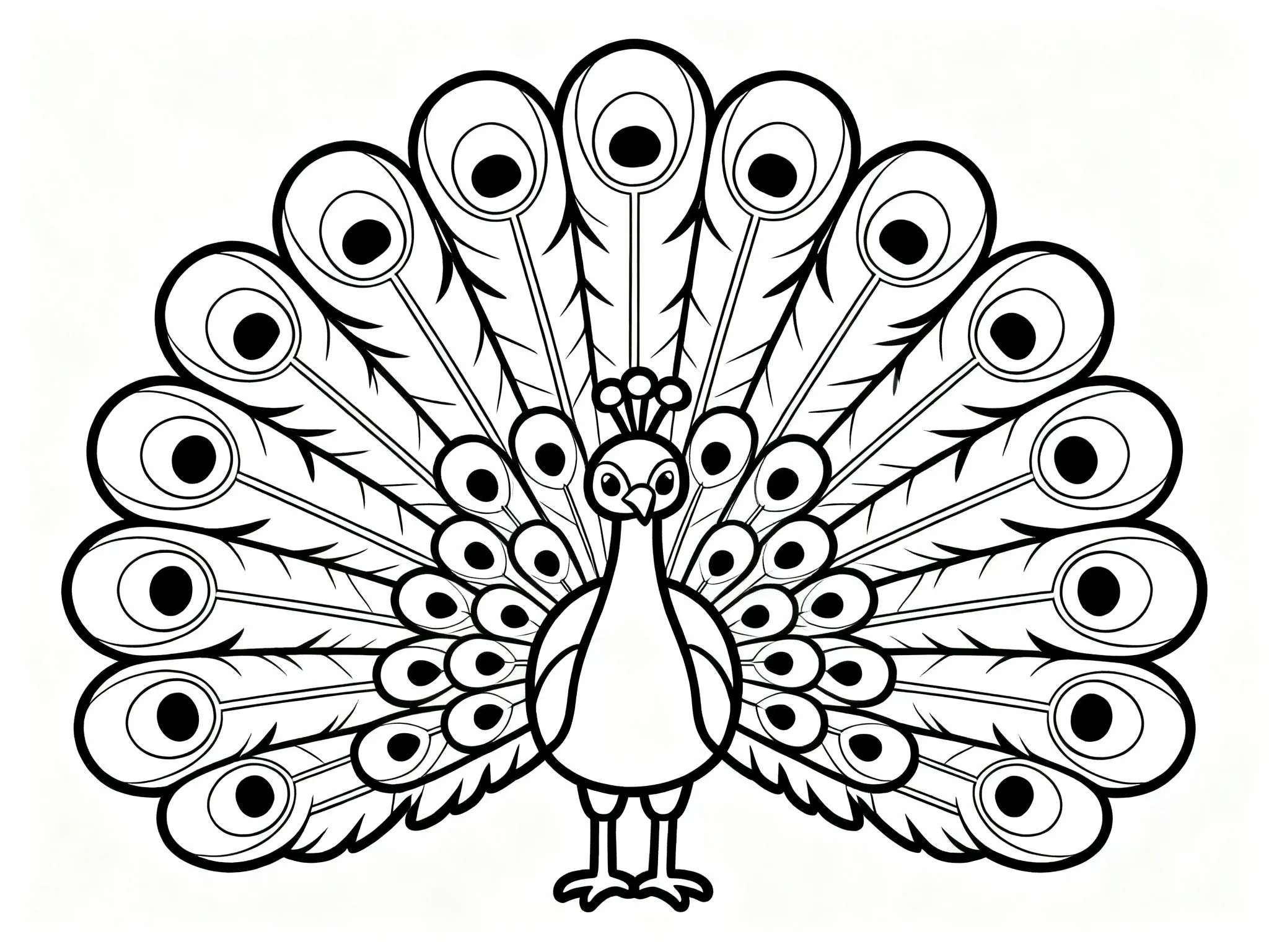 Peacock Tail Pattern Practice