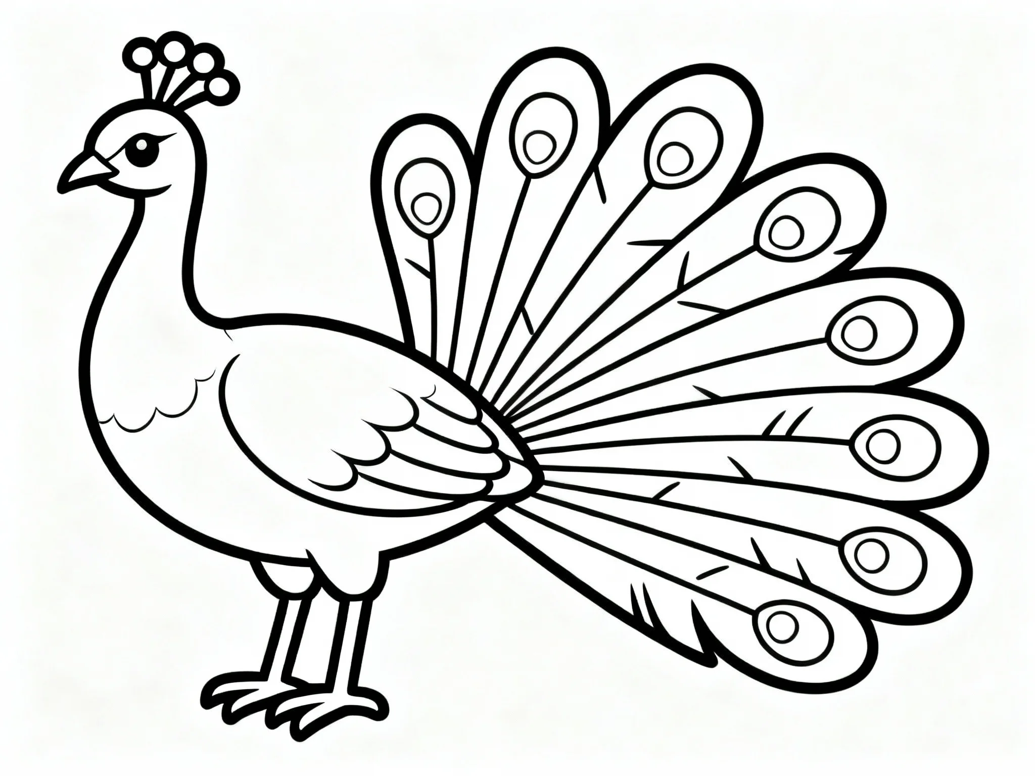 Peacock Body Parts Learning