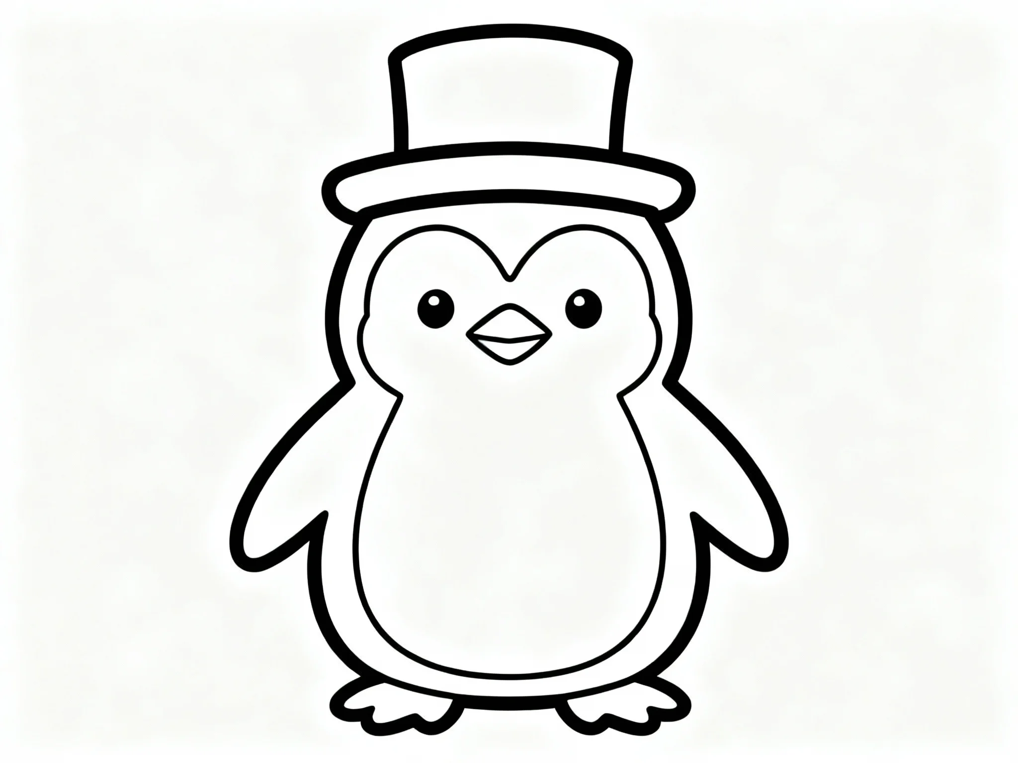 Penguin Wearing a Hat
