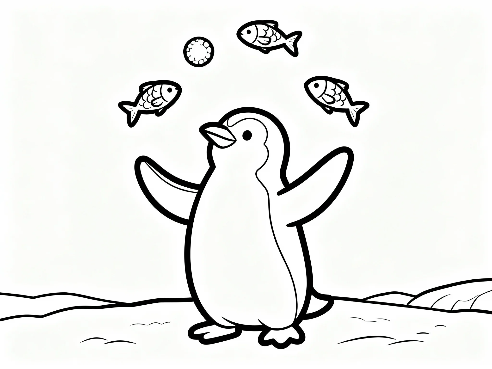 Penguin Juggling