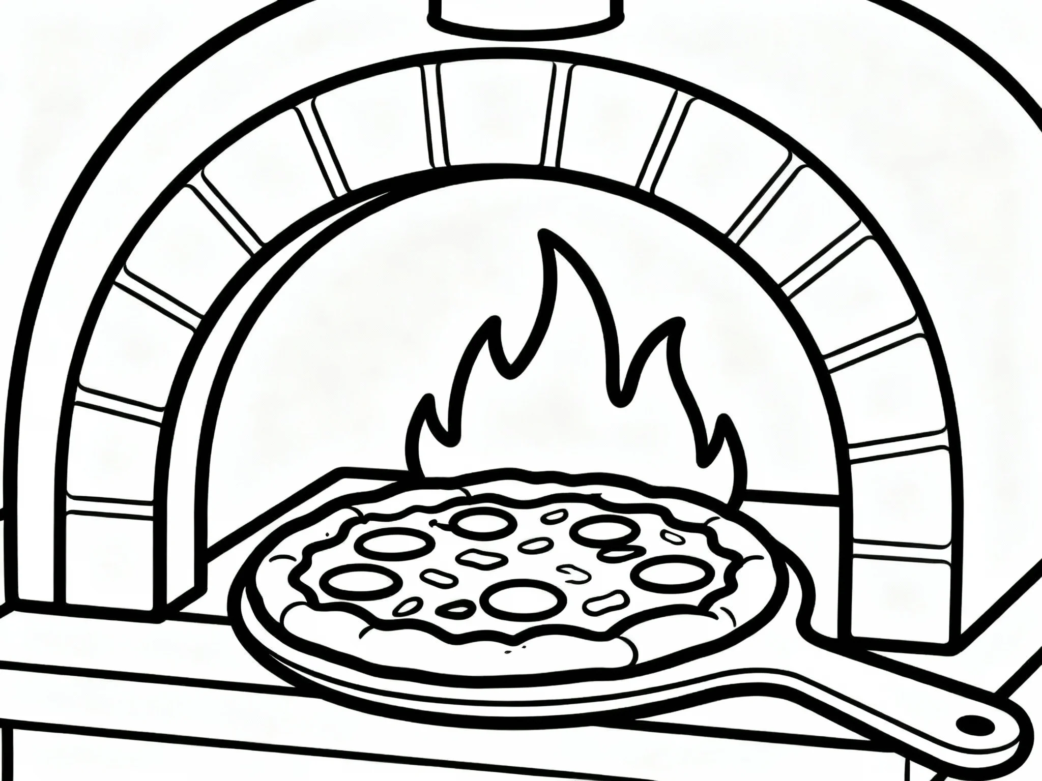 Pizza Oven Fire