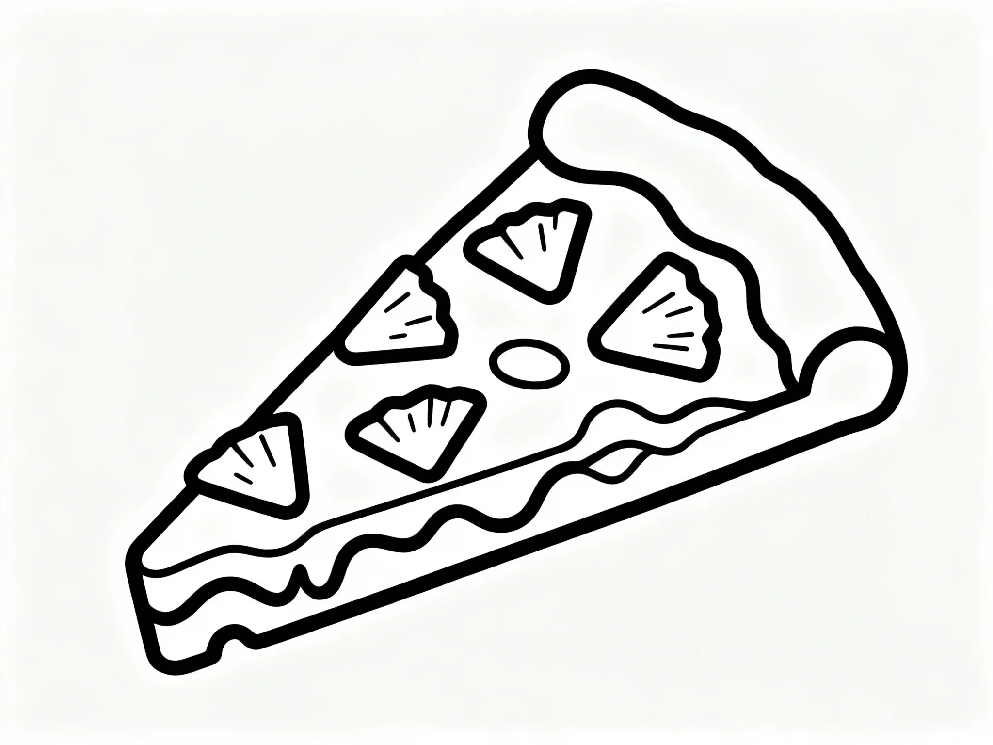 Pizza with Pineapple