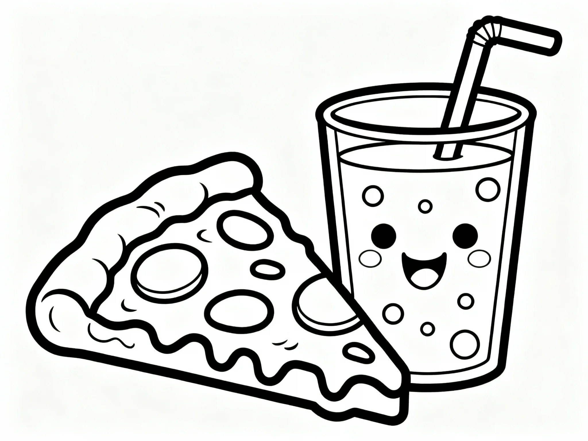 Pizza and Soda