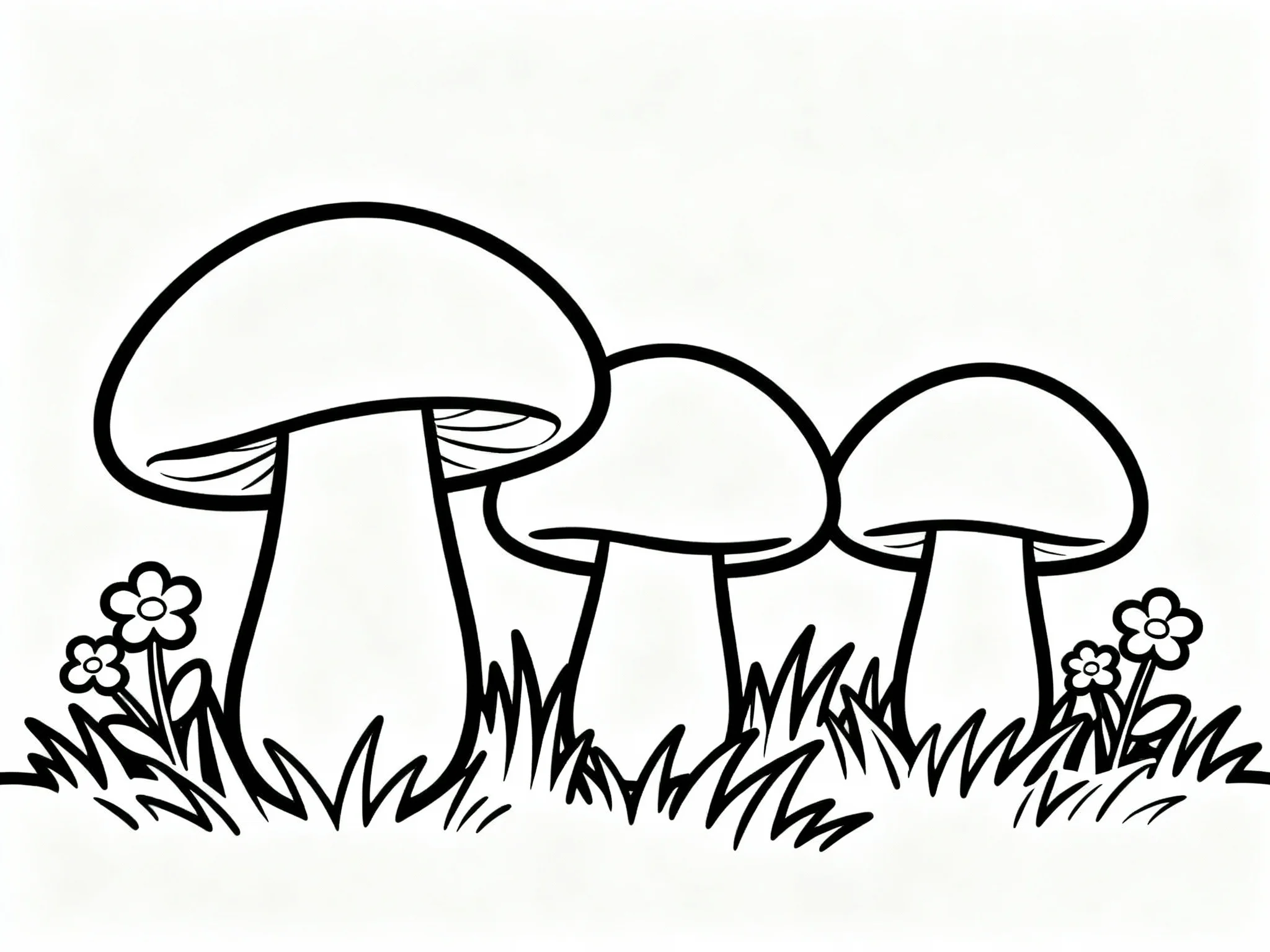 Plant coloring page preview