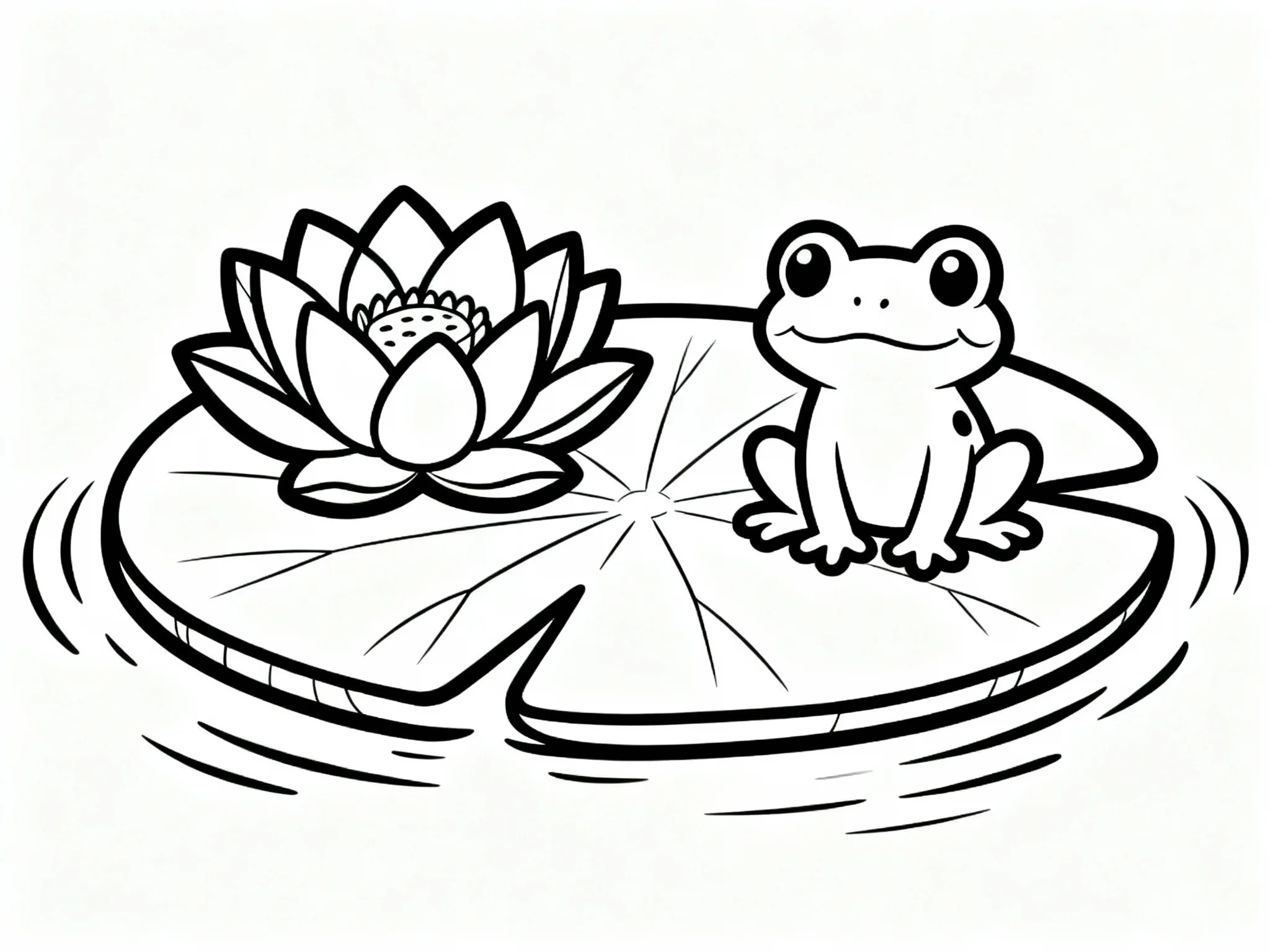 Lily Pad and Frog