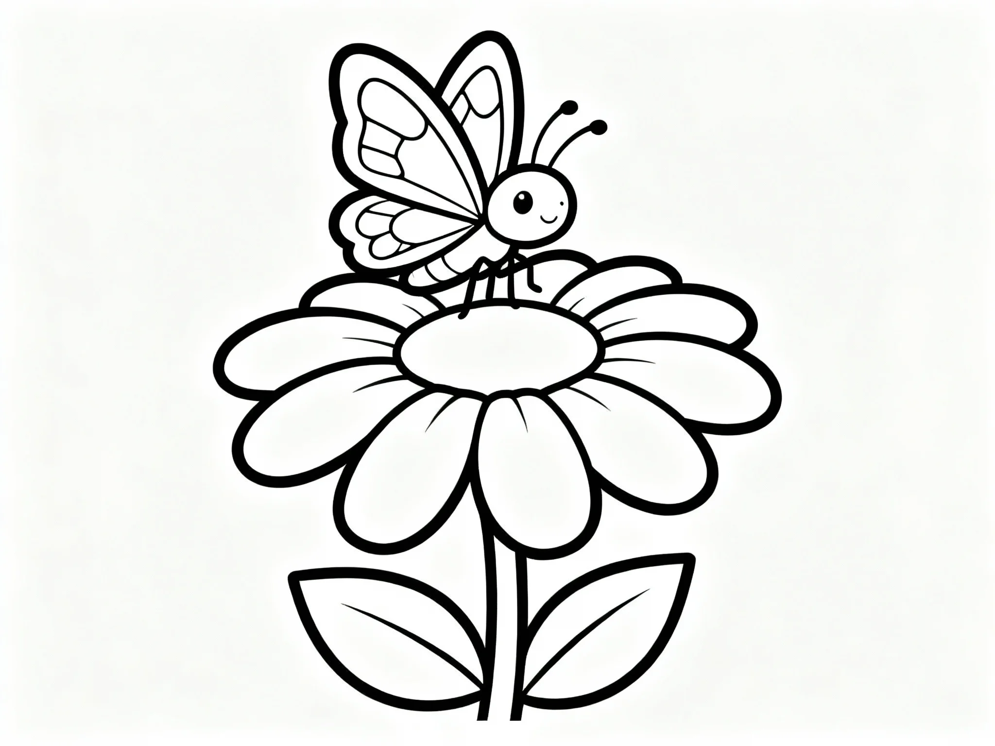 Butterfly on a Flower