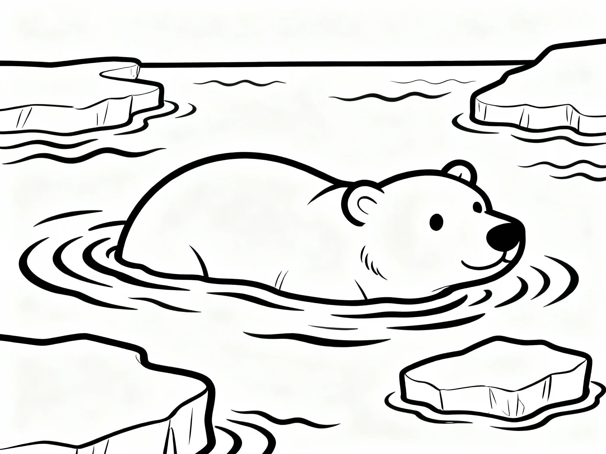 Polar Bear Swimming