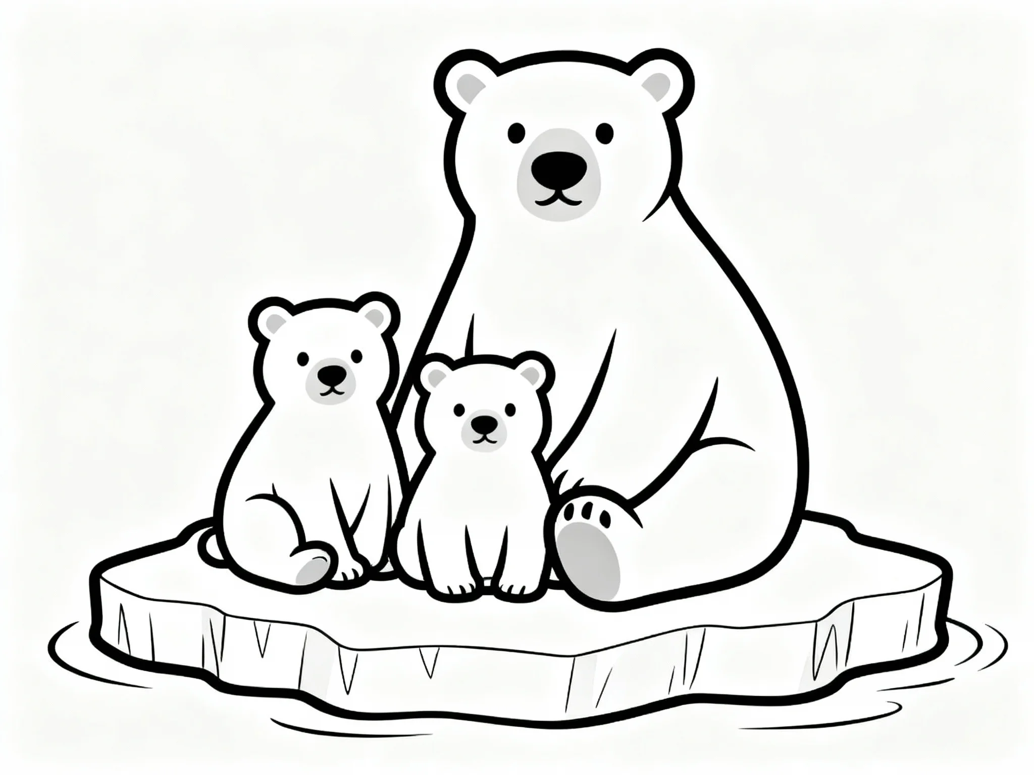 Polar Bear Family