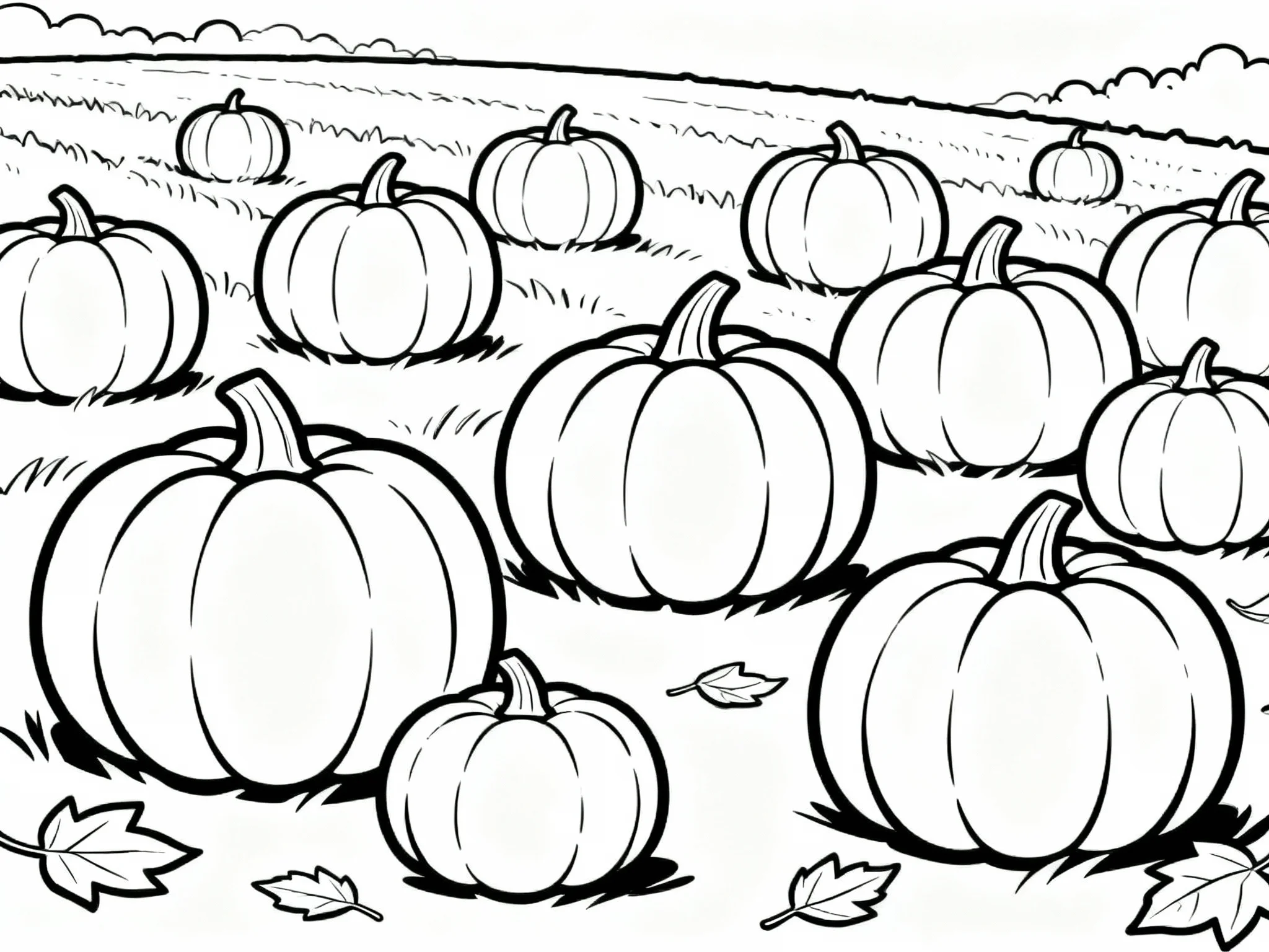 Pumpkin Patch Rows