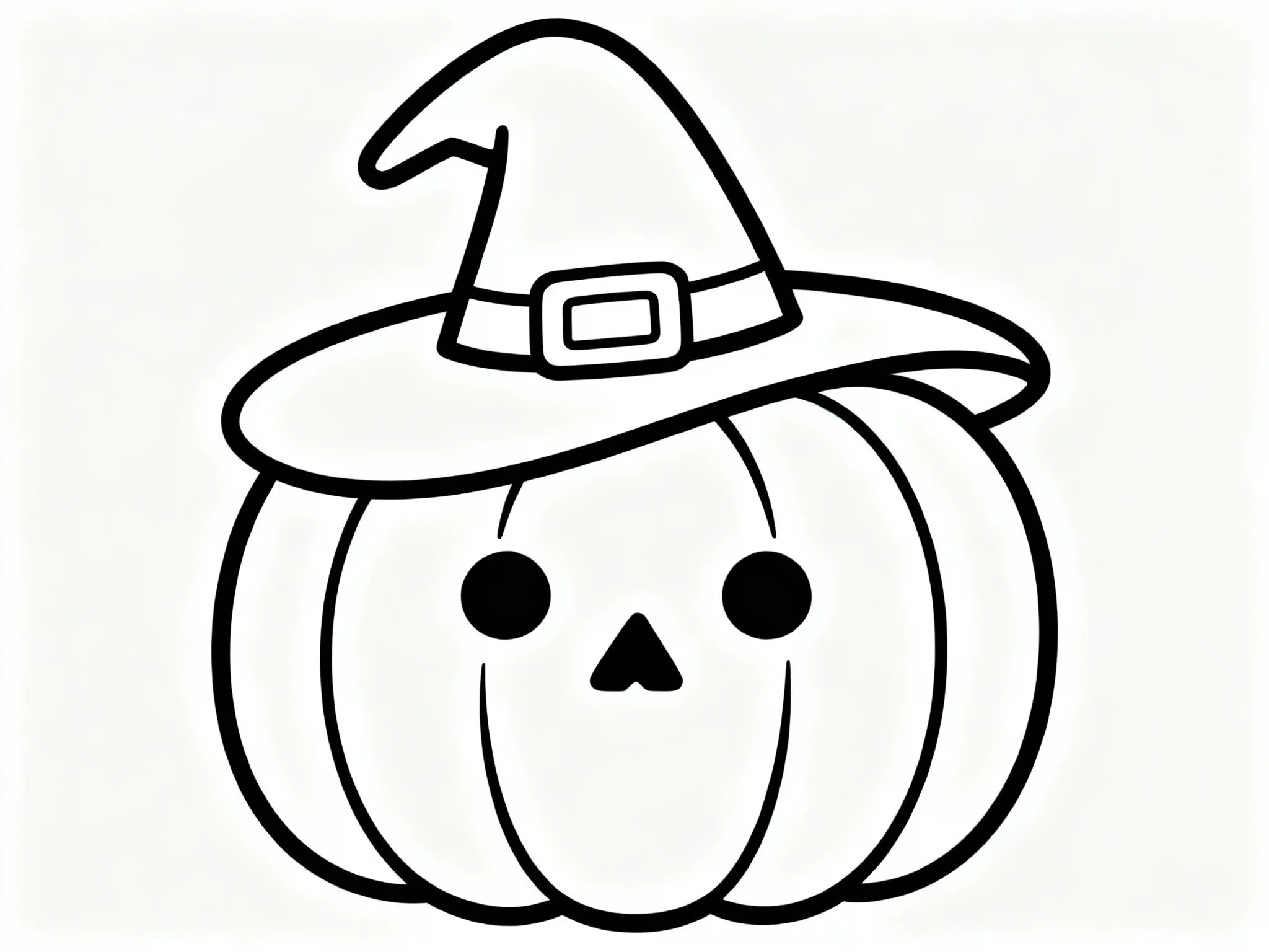 Pumpkin Wearing a Hat