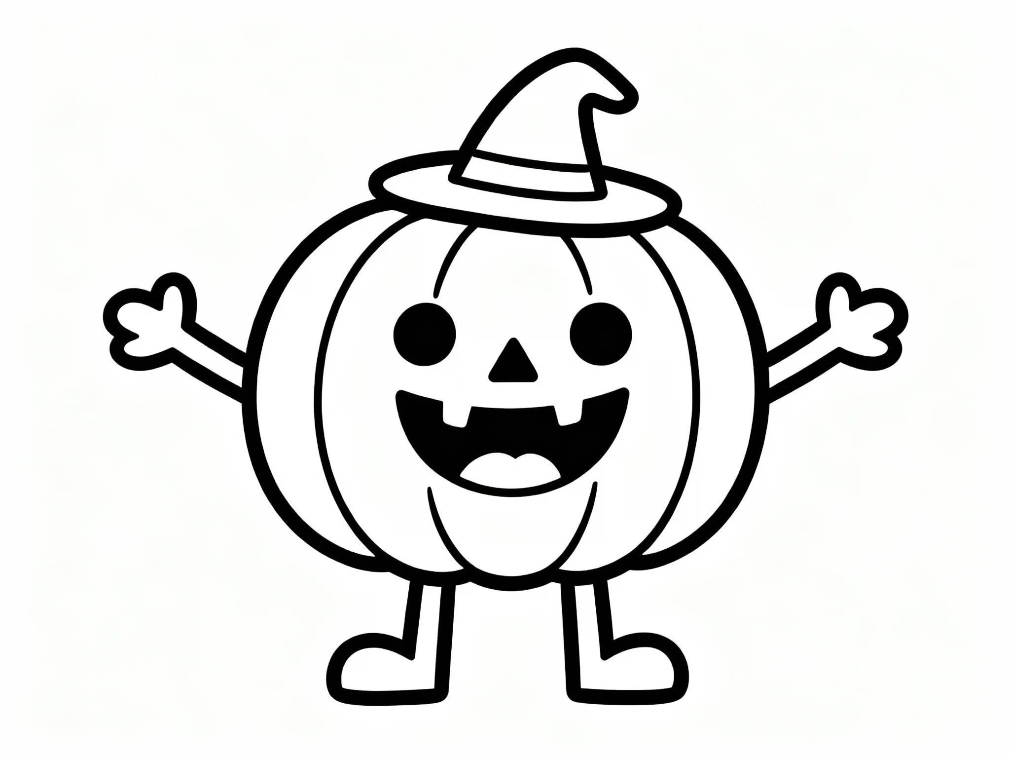 Cute Pumpkin Character