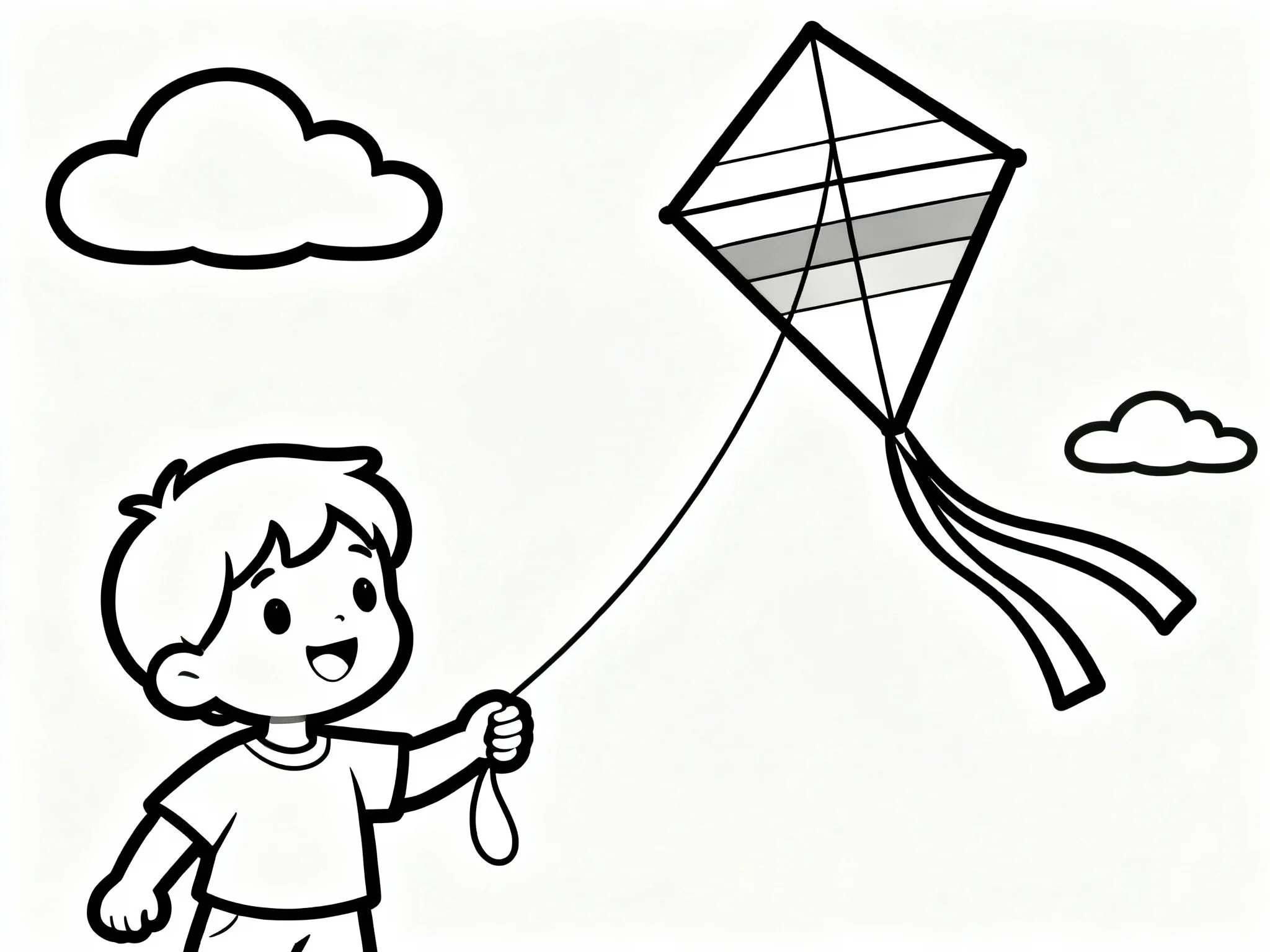 Rainbow Kite Flying