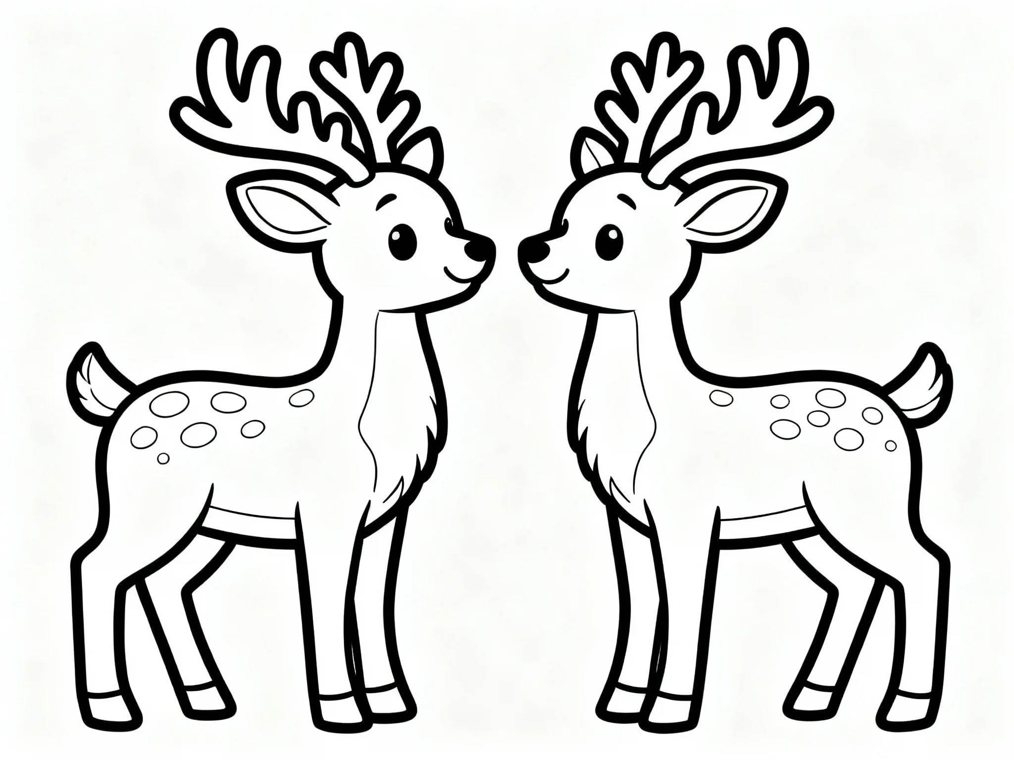 Two Reindeer Friends