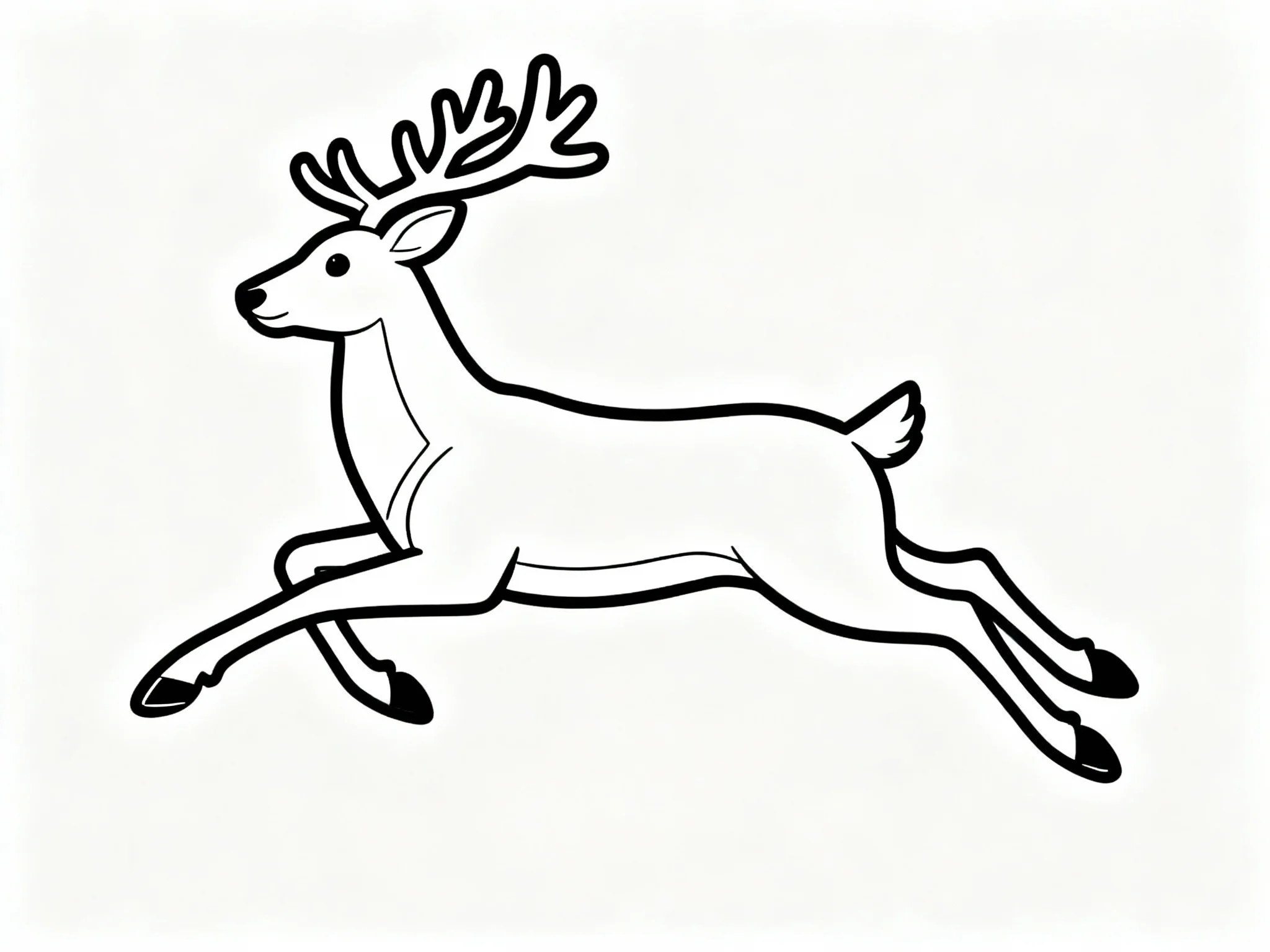 Reindeer Running